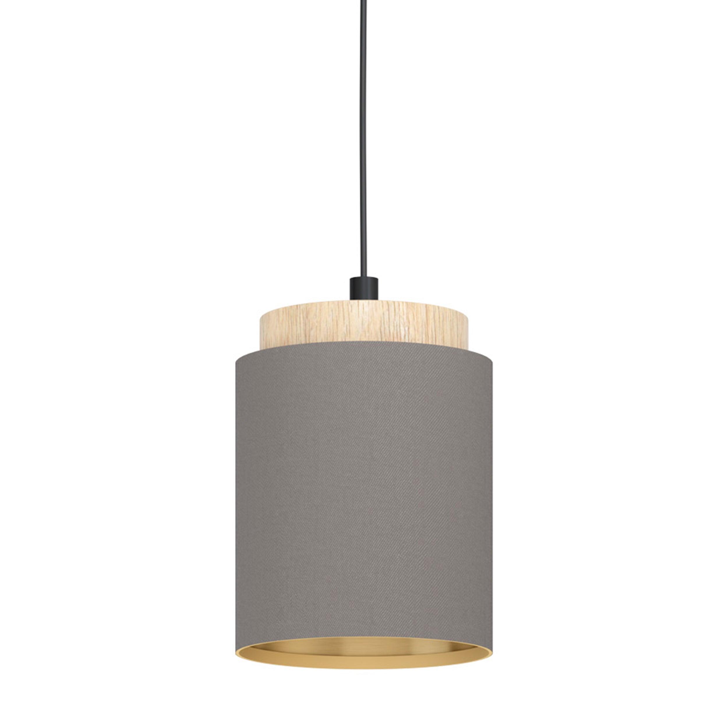 eglo albariza brown gold fabric ceiling pendant kitchen lighting 