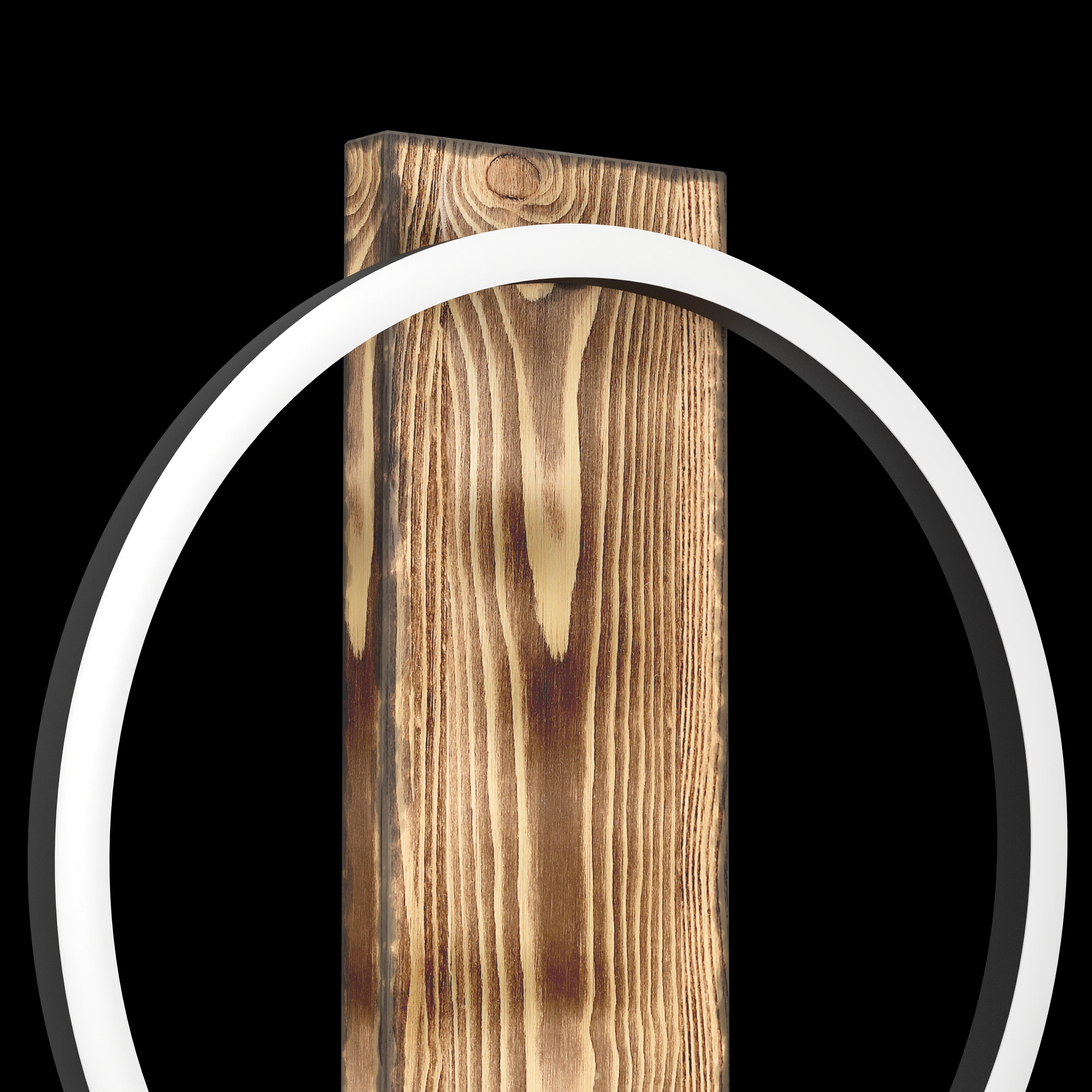eglo boyal mottled wood led table lamp kitchen lighting 