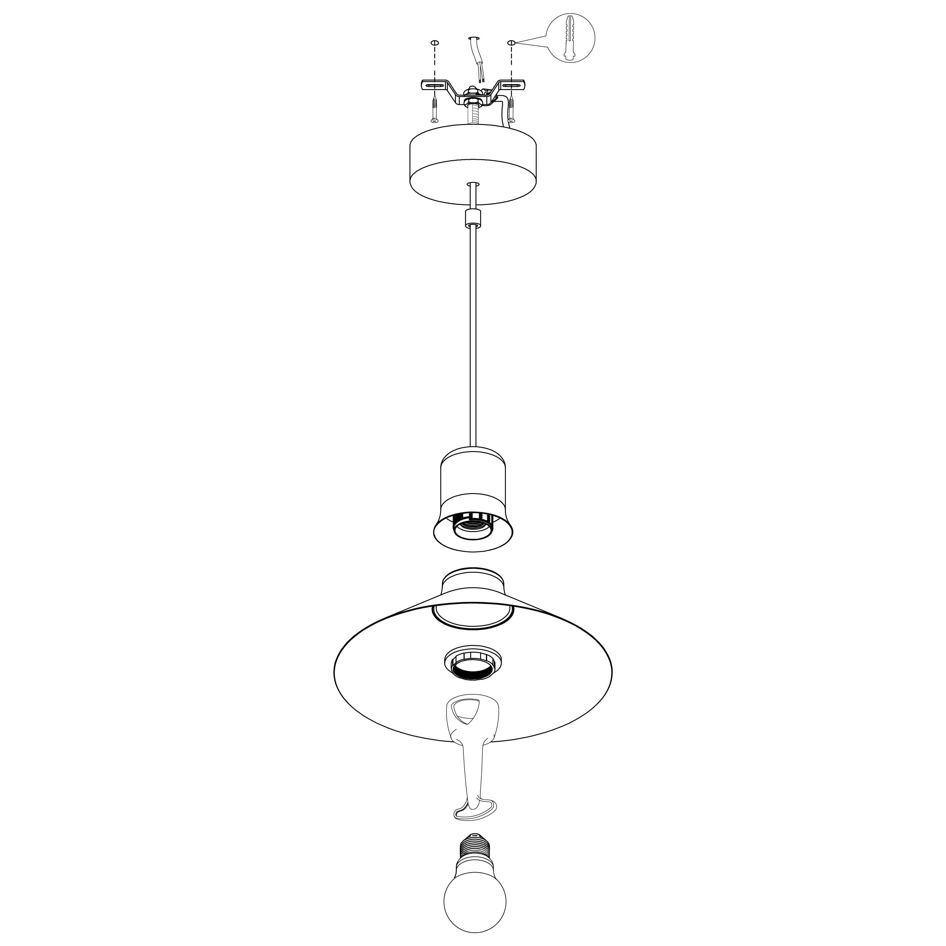 eglo abreosa grey black metal conical ceiling pendant bedroom lighting 