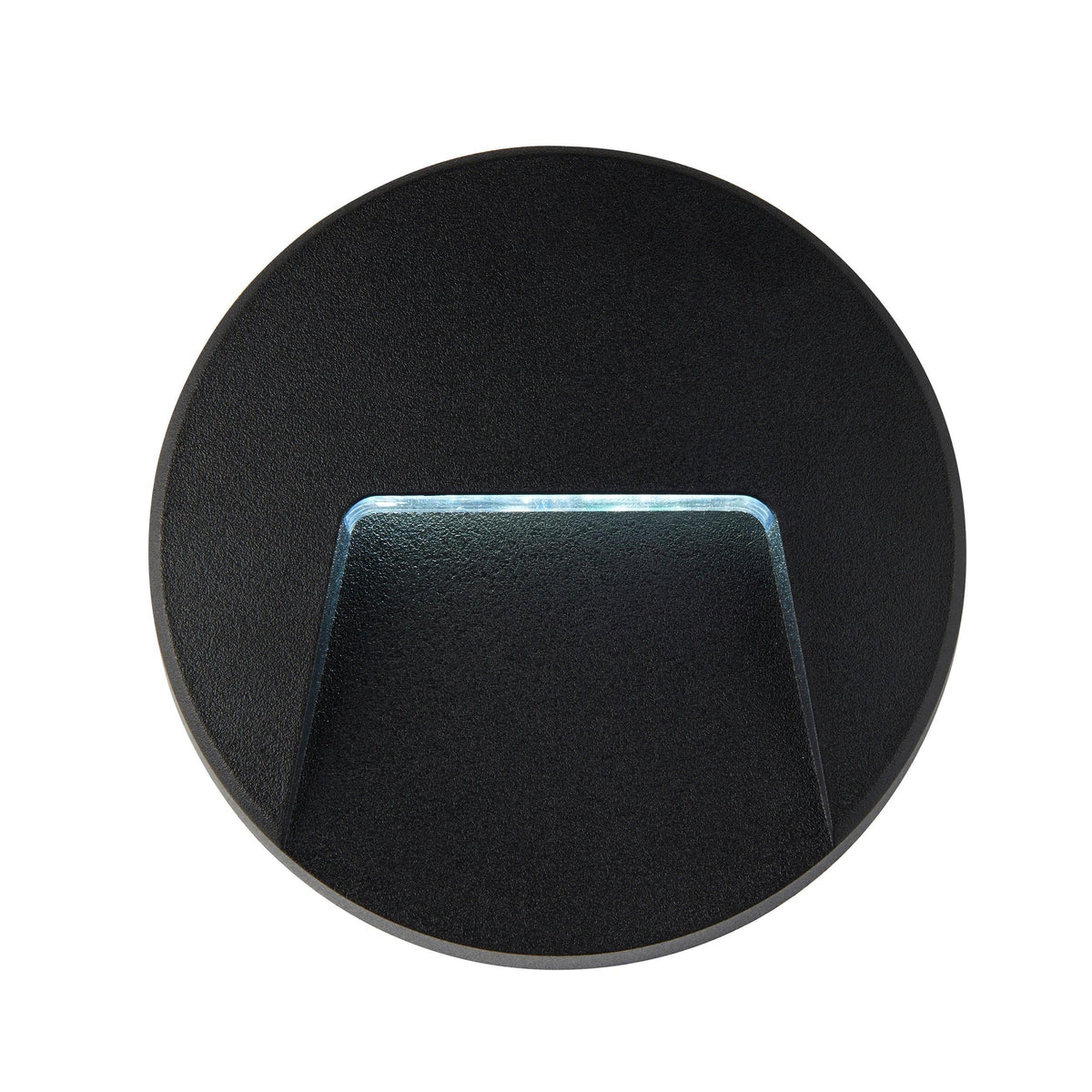 Severus Black Round Outdoor Wall Light IP65 2.8W - CCT-warehouse-180926