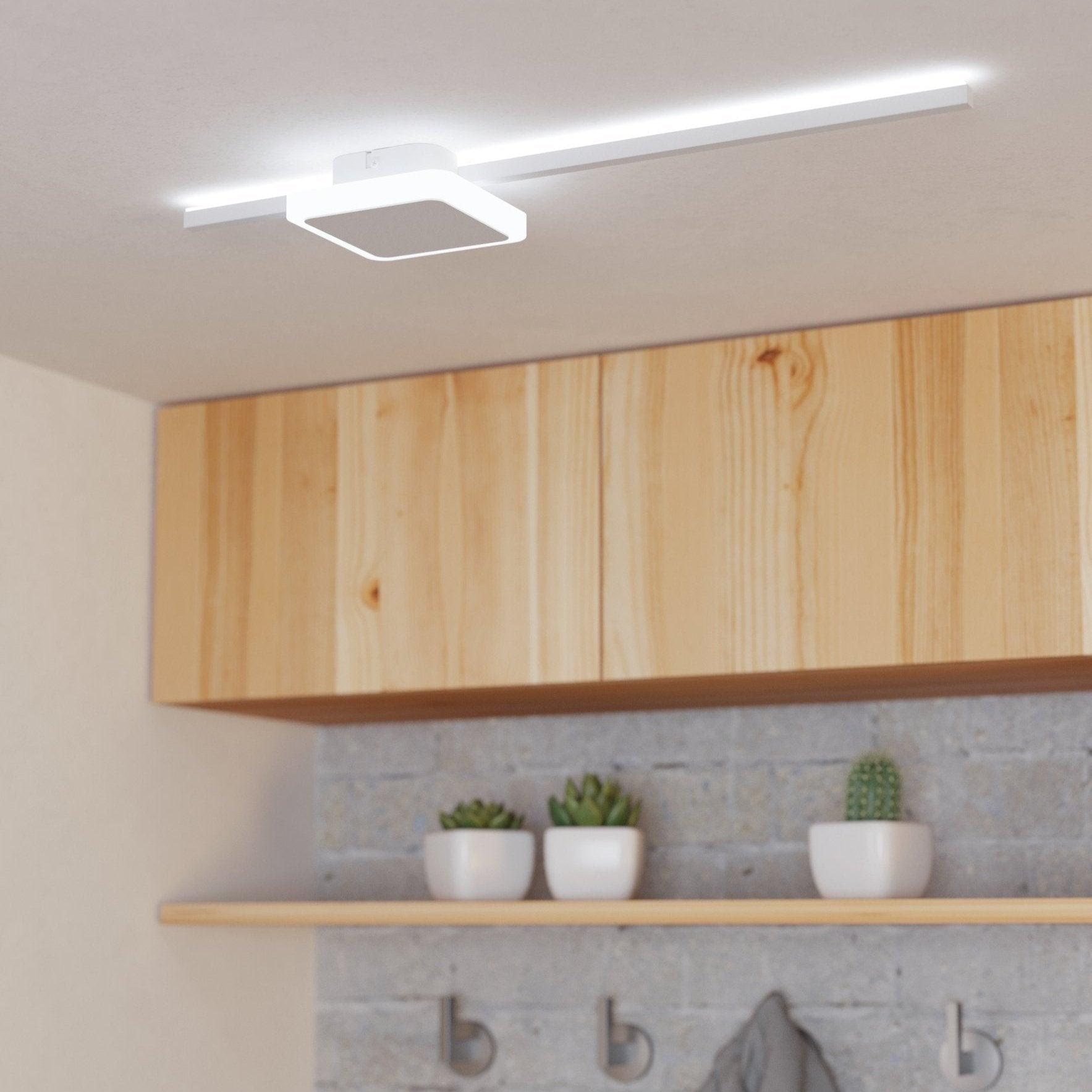 eglo sarginto white minimalist led ceiling flush