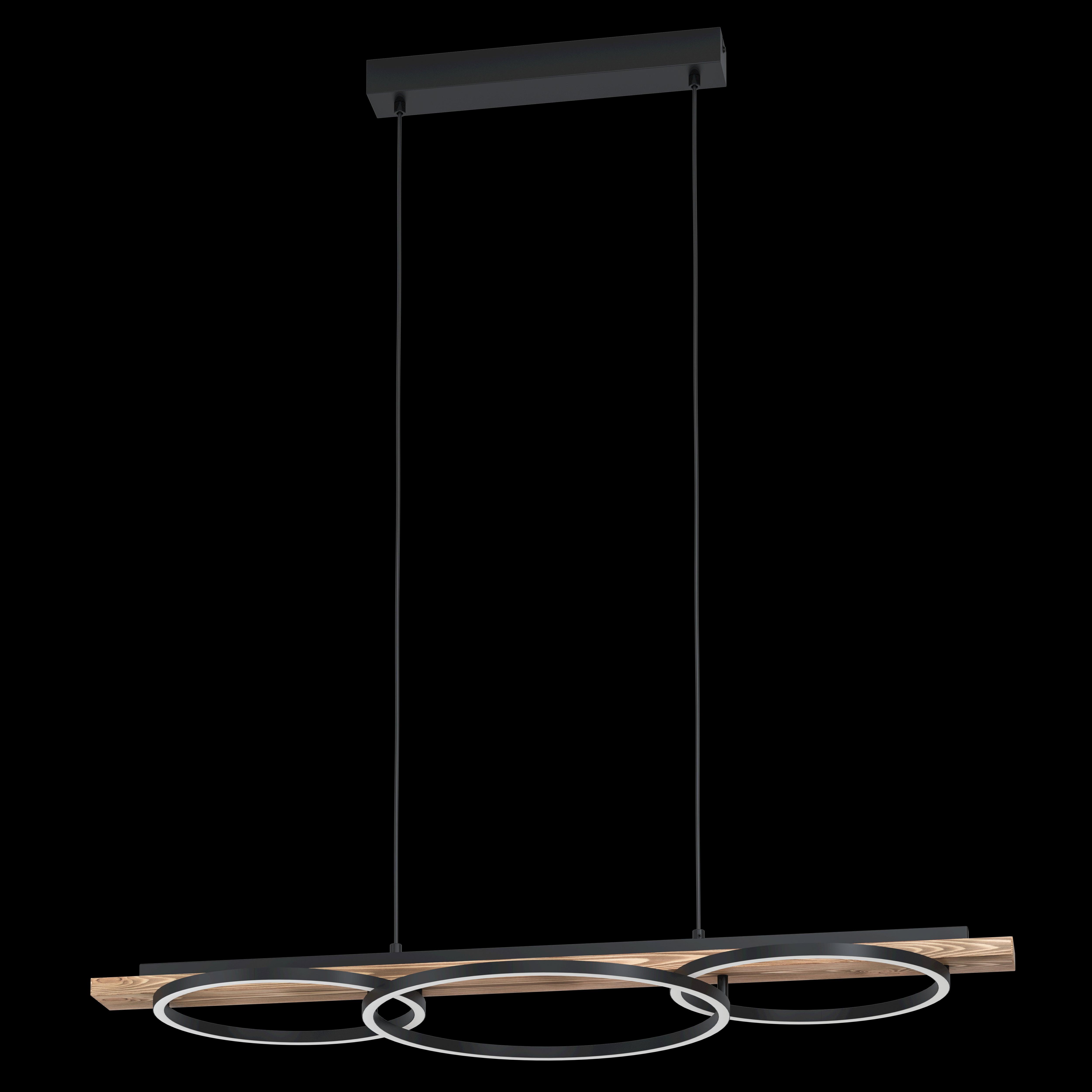 eglo boyal led 3 circle pine wood ceiling pendant kitchen lighting 