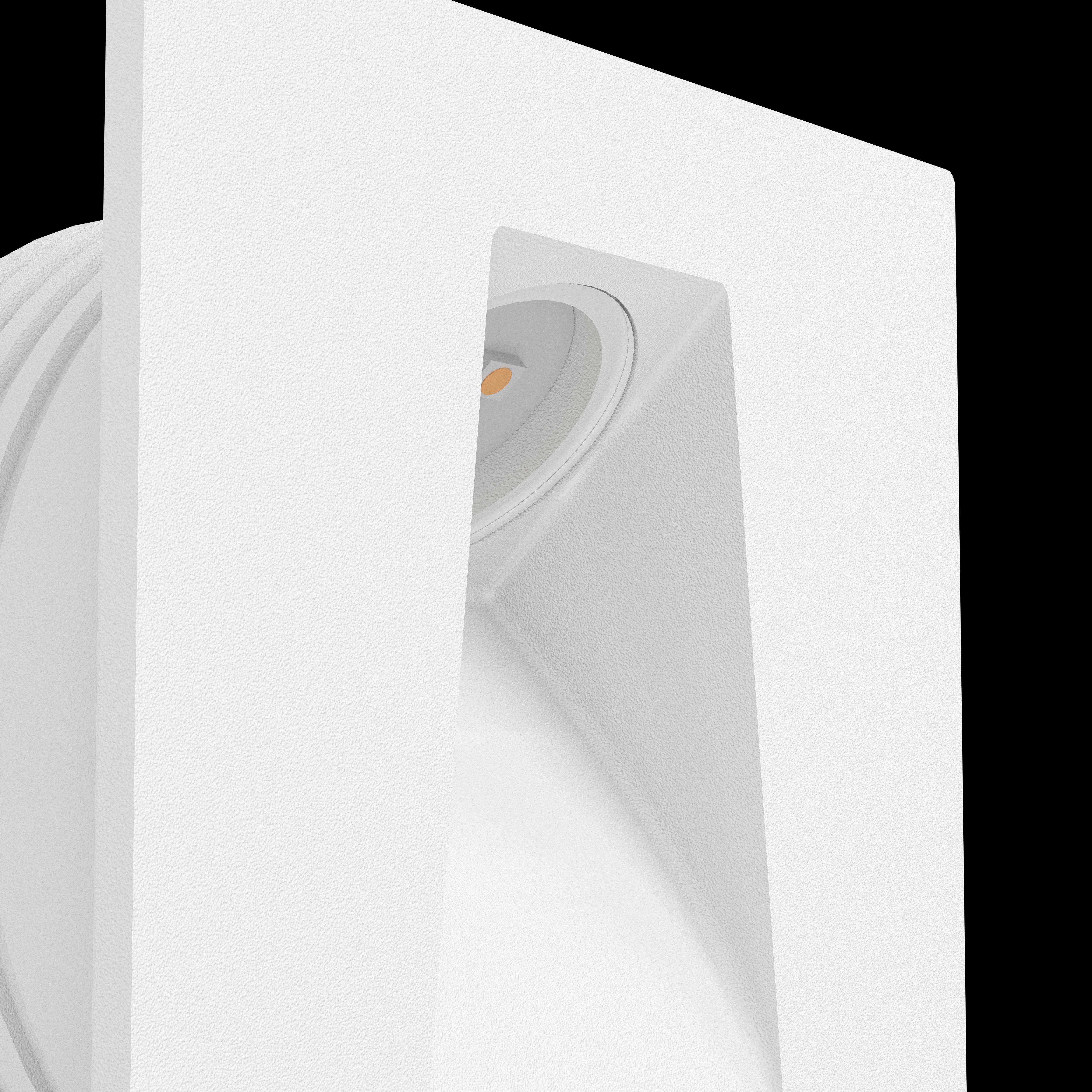 eglo mecinos white recessed stairway wall light kitchen lighting 