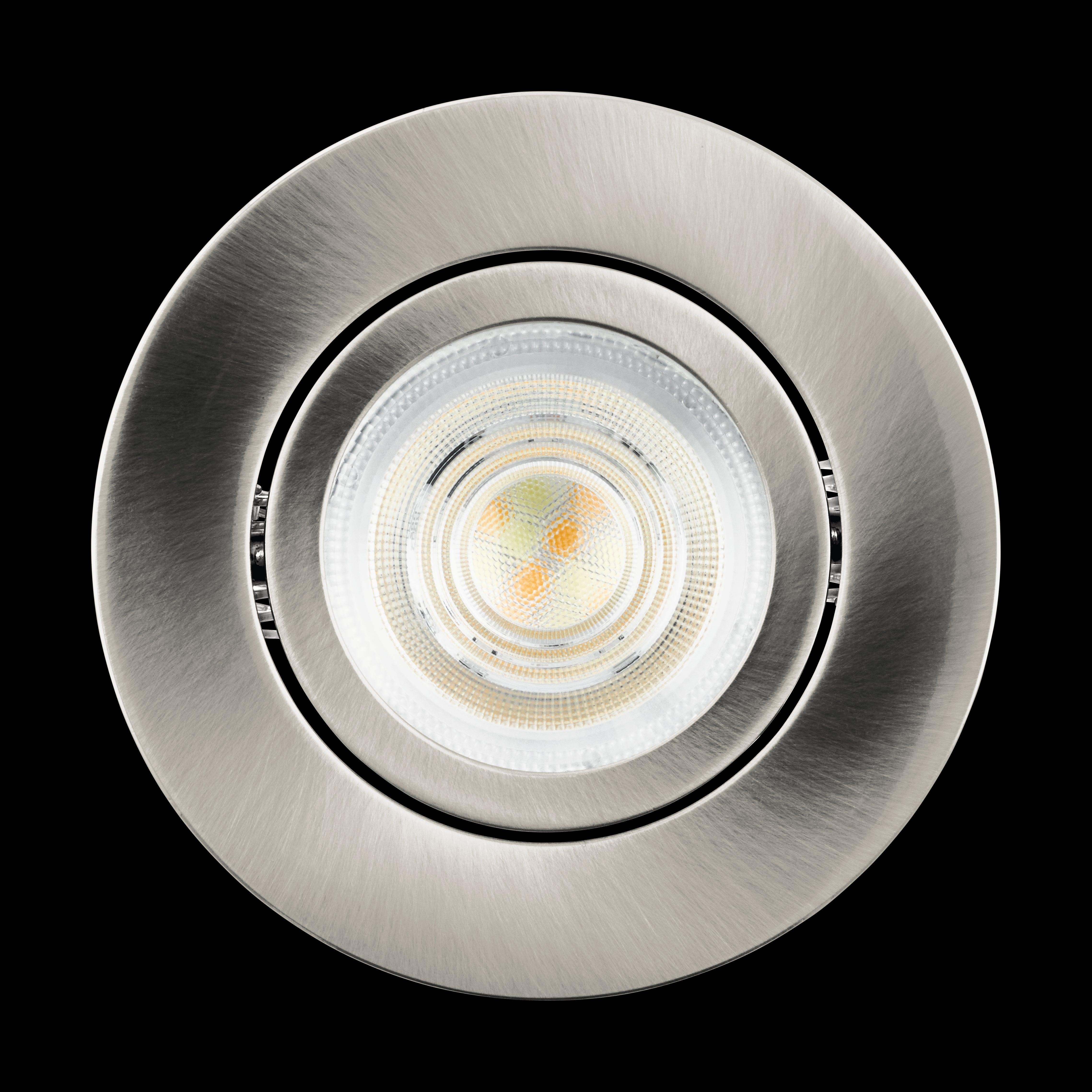 eglo saliceto z nickel led smart recessed ceiling light Kitchen Lighting Close Up
