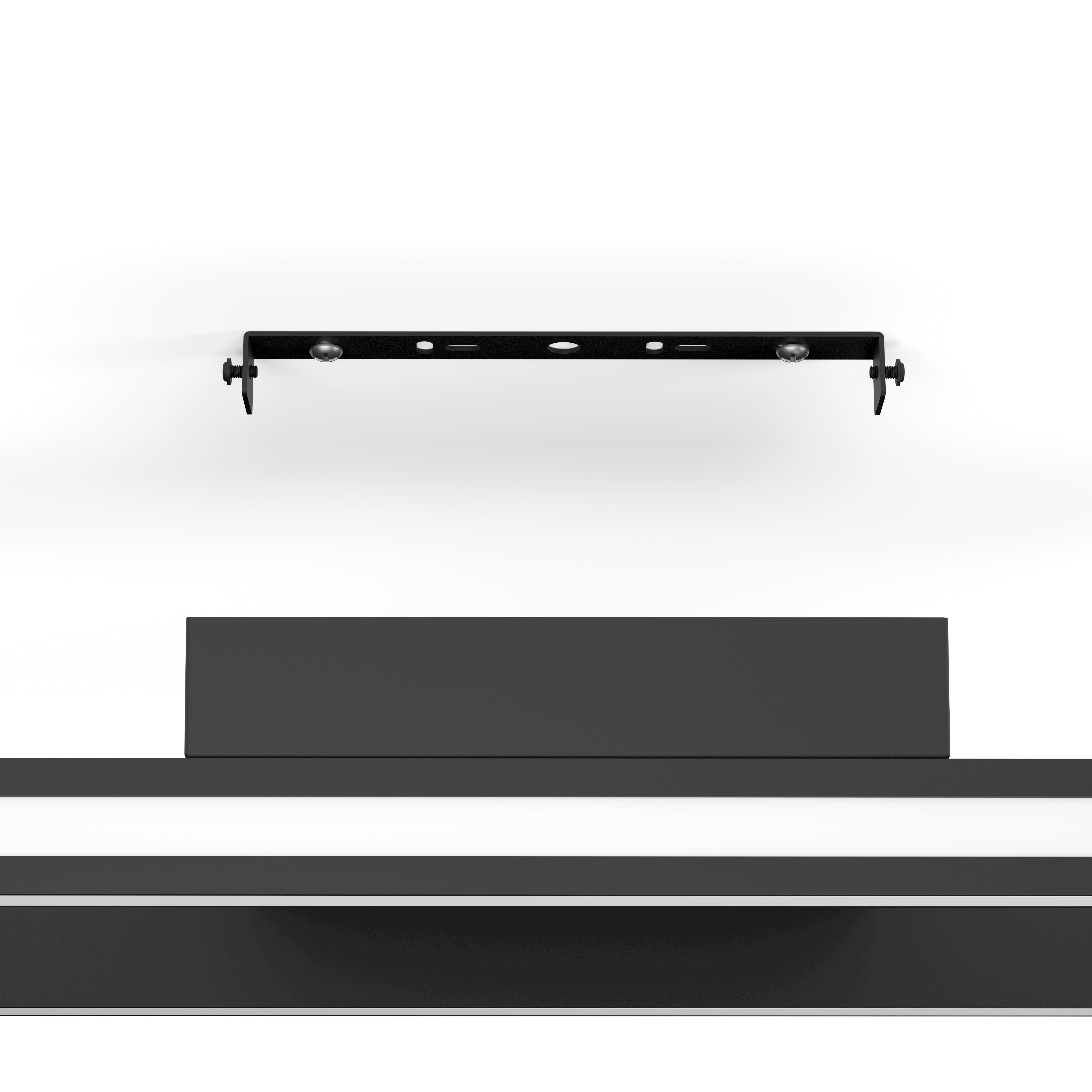 eglo connect salvilanas z smart rectangular black flush ceiling light Kitchen Lighting Close Up