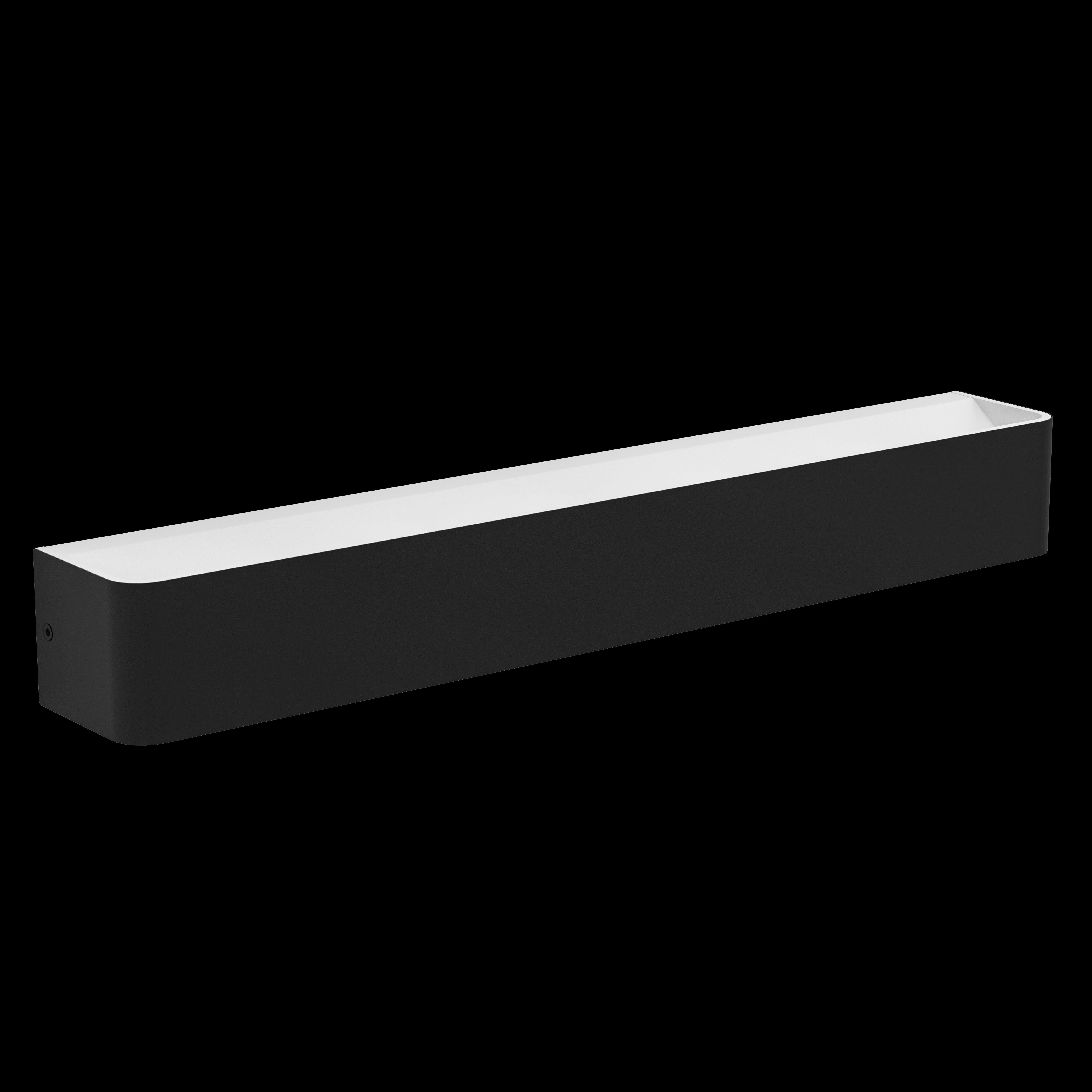eglo sania 5 black led bathroom wall light living room image