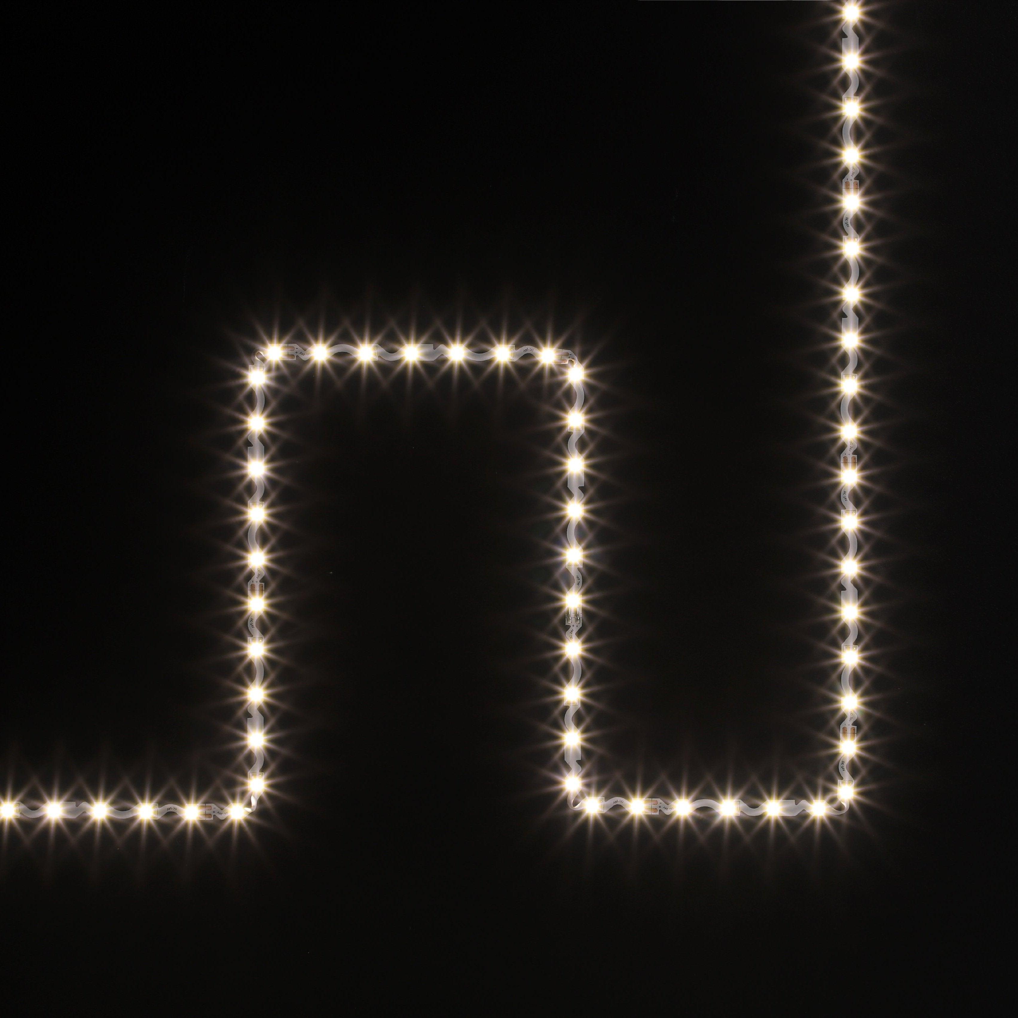 eglo flexible stripe 2m led light strip cool white kitchen lighting 