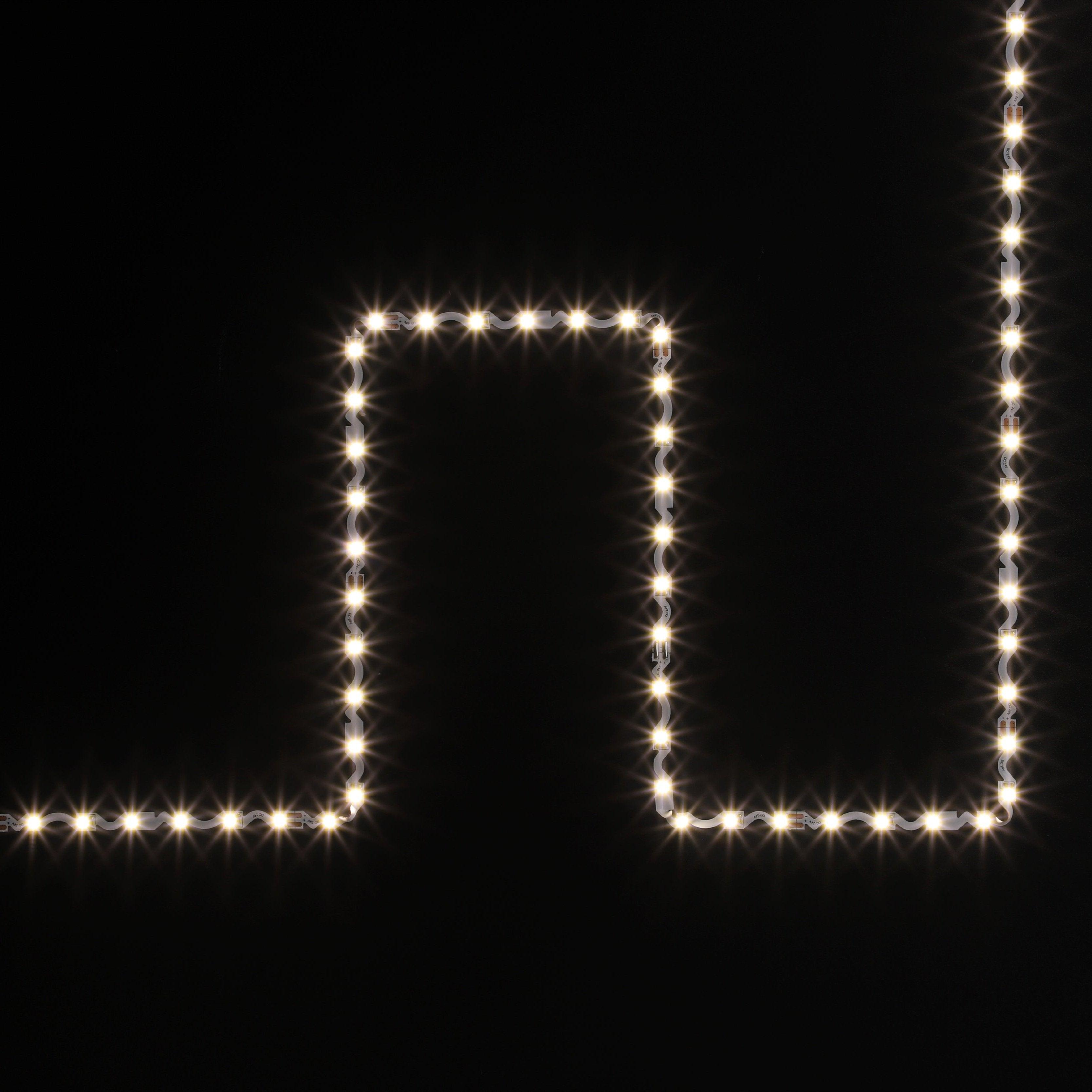 eglo flexible stripe 5m led light strip cool white living room image