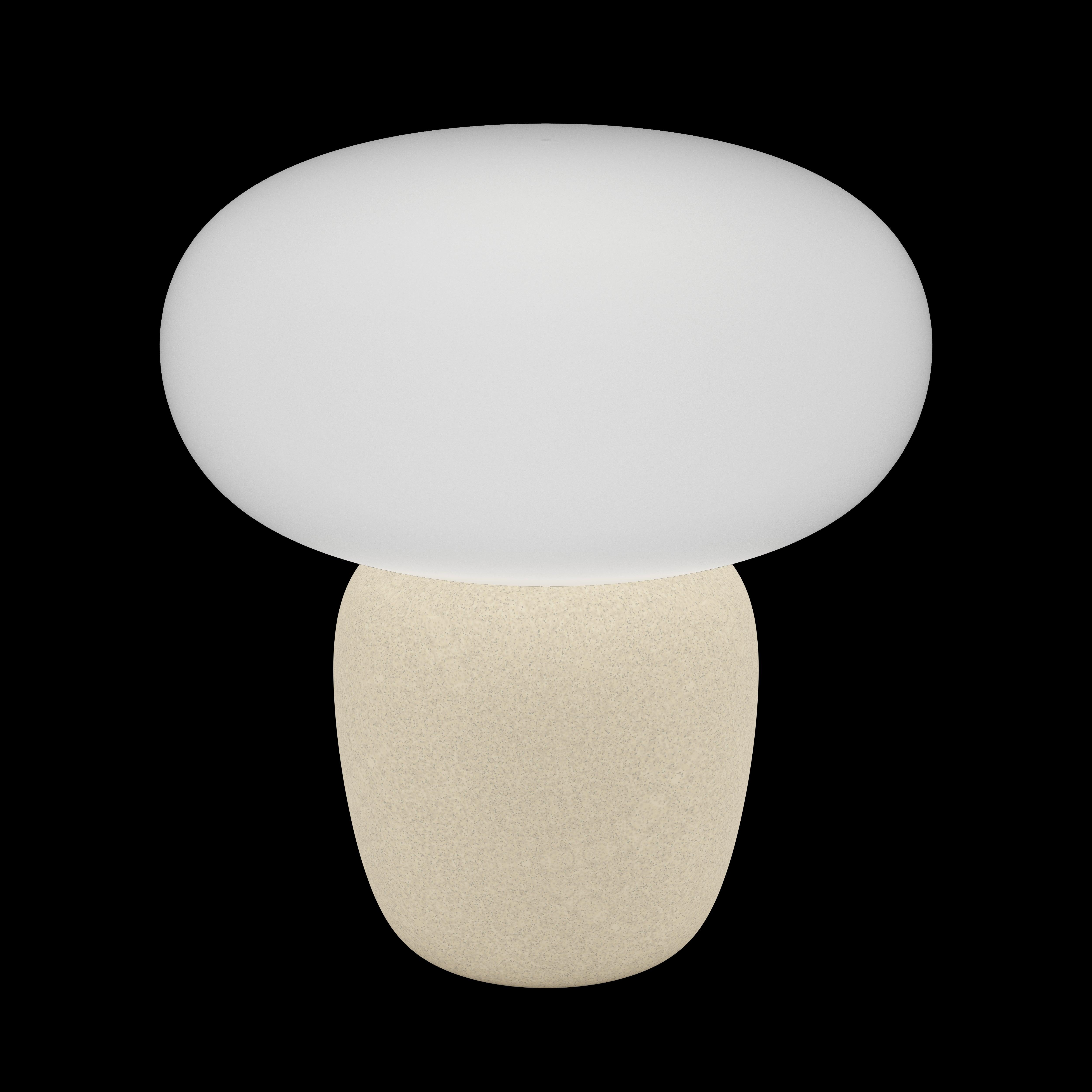 eglo cahuama brown ceramic table lamp satin white glass shade Kitchen Lighting Close Up