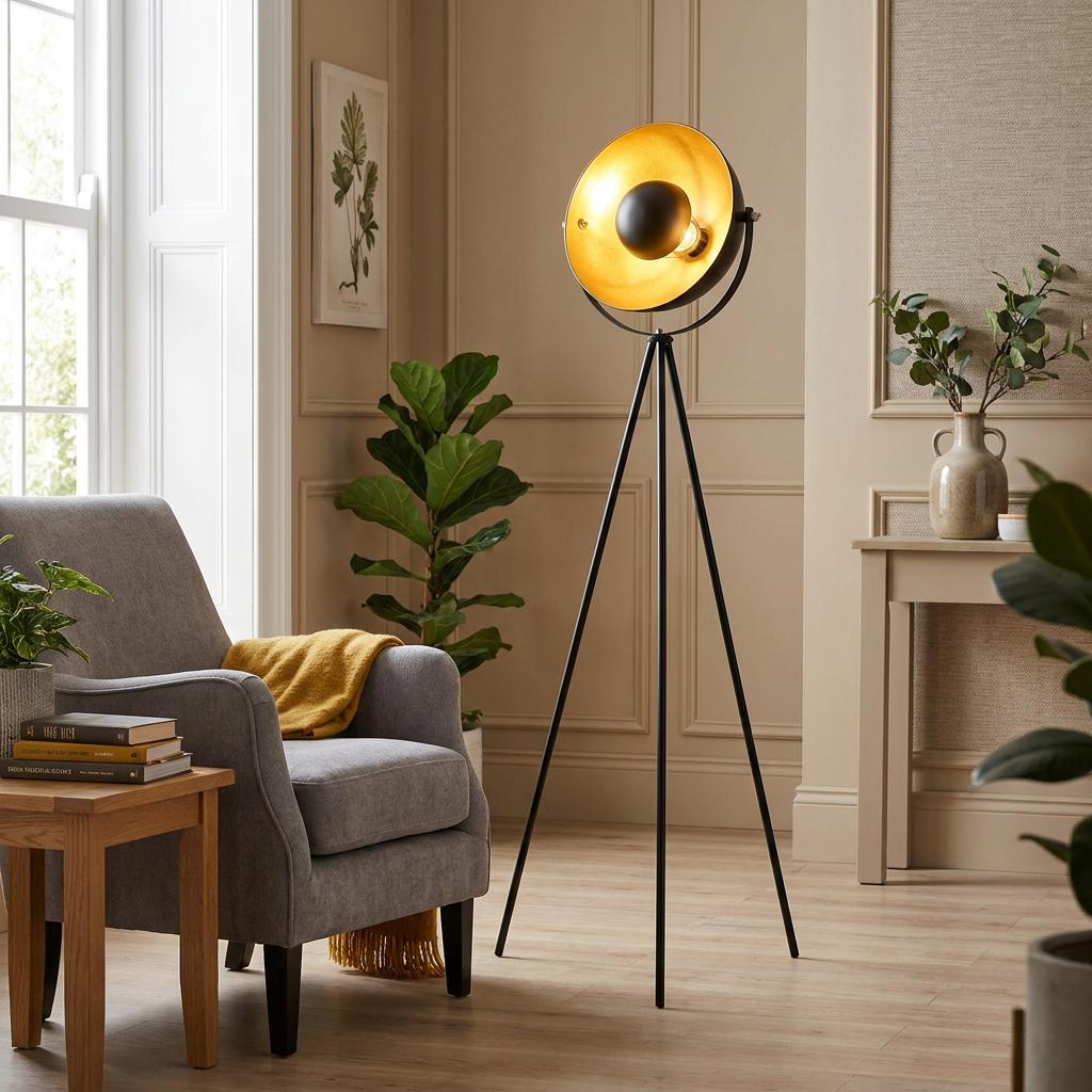 Blink Black Tripod Floor Lamp-warehouse-180926