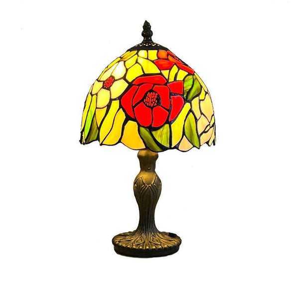 Poppy Tiffany Bedside Lamp