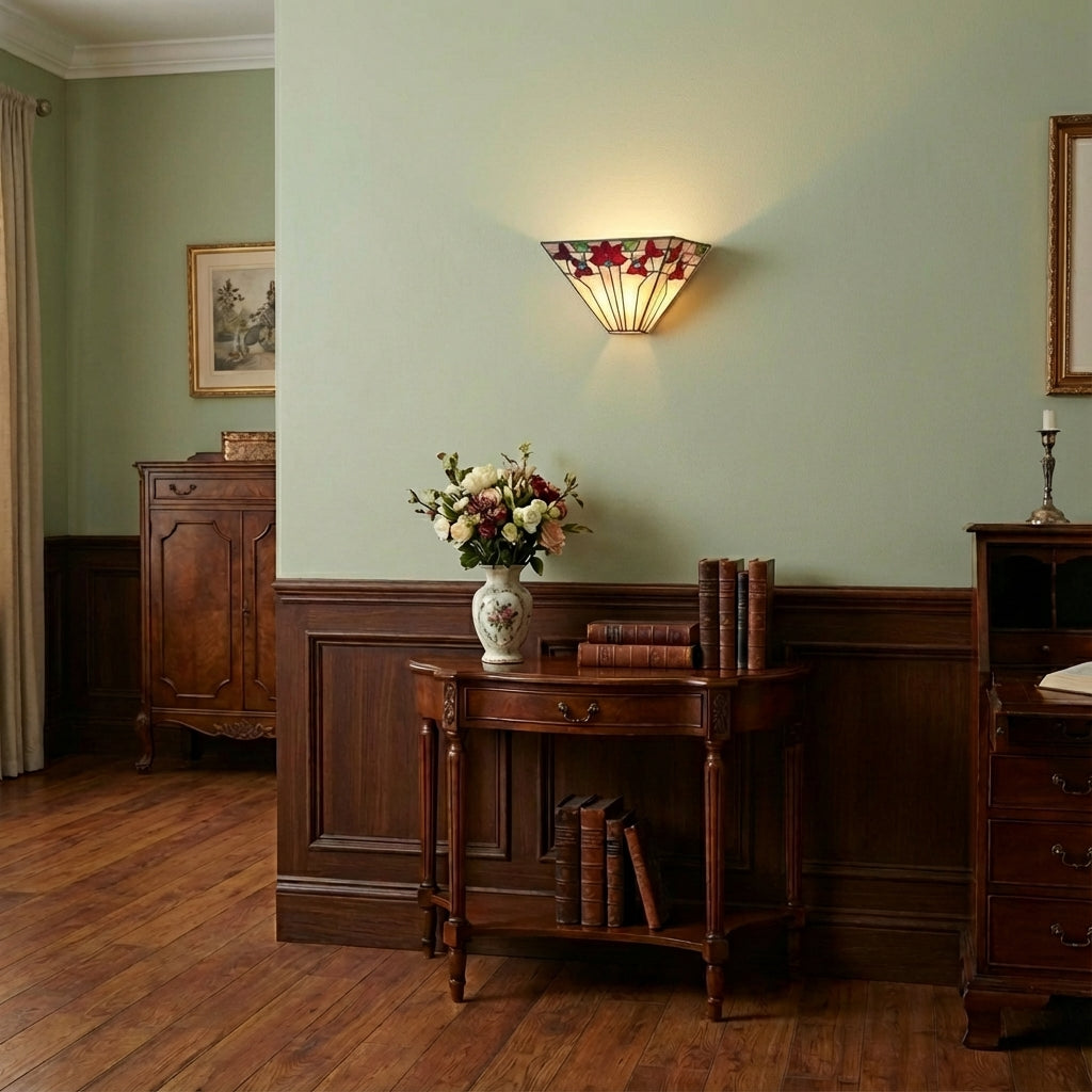 Oaks Lighting Camillo Tiffany Wall Light