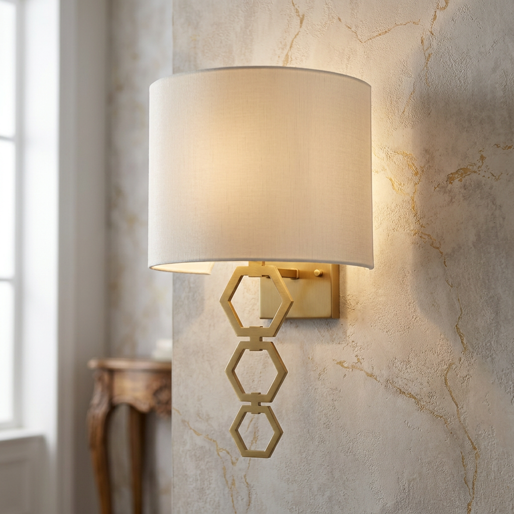 Clark Medium 1 Light Aged Brass Wall Light Elstead Lighting-OPEN-BOX-50-290626