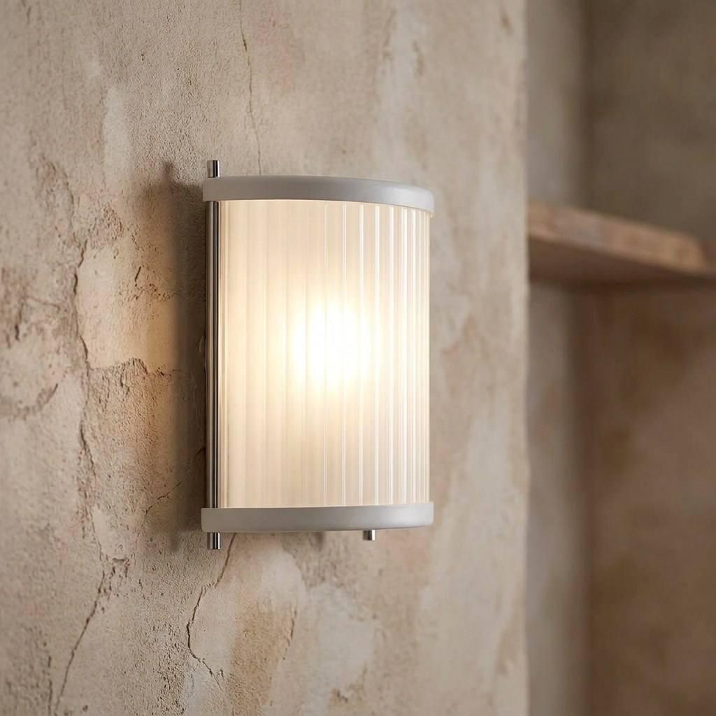 Corona 1 Light White Polished Nickel Wall Light Elstead-warehouse-clearance-140826