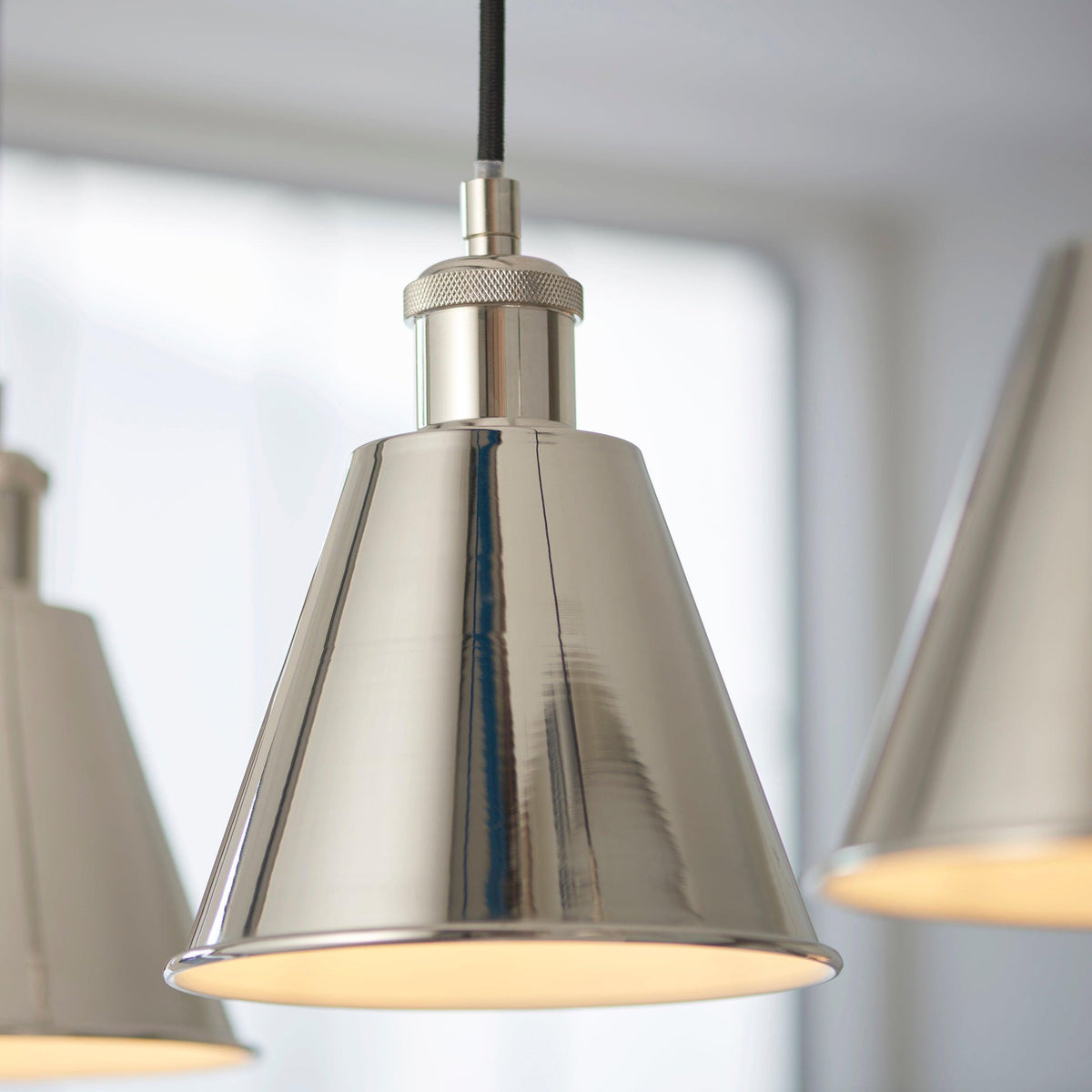 Hal Nickel 3 Light Adjustable Ceiling Pendant-warehouse-091026