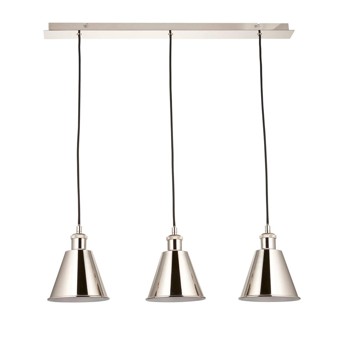 Hal Nickel 3 Light Adjustable Ceiling Pendant-warehouse-091026