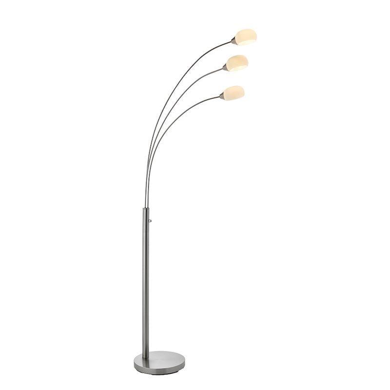 Jaspa Modern Nickel Floor Lamp-warehouse-clearance-020426