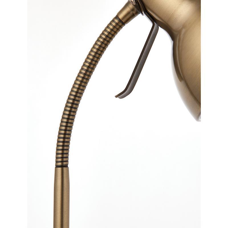 Amalfi Antique Brass Desk Lamp with USB-warehouse-180926