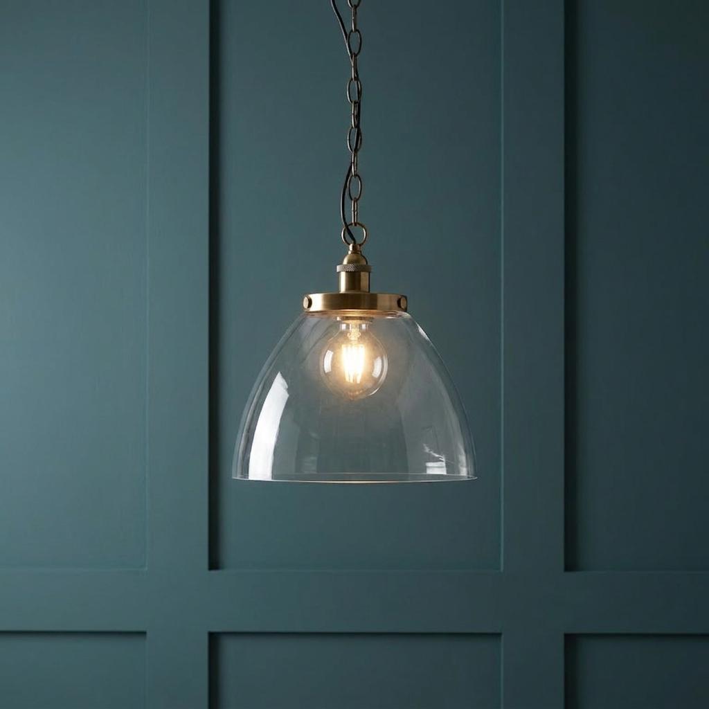 Hansen Grand Brass Pendant Ceiling Light-OPEN-BOX-50-200826
