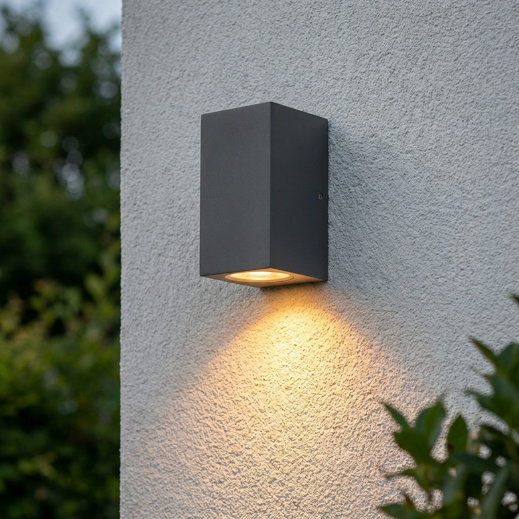 Norlys Sandvik 1 Light Graphite Down Outside Wall Light-warehouse-25-09-26