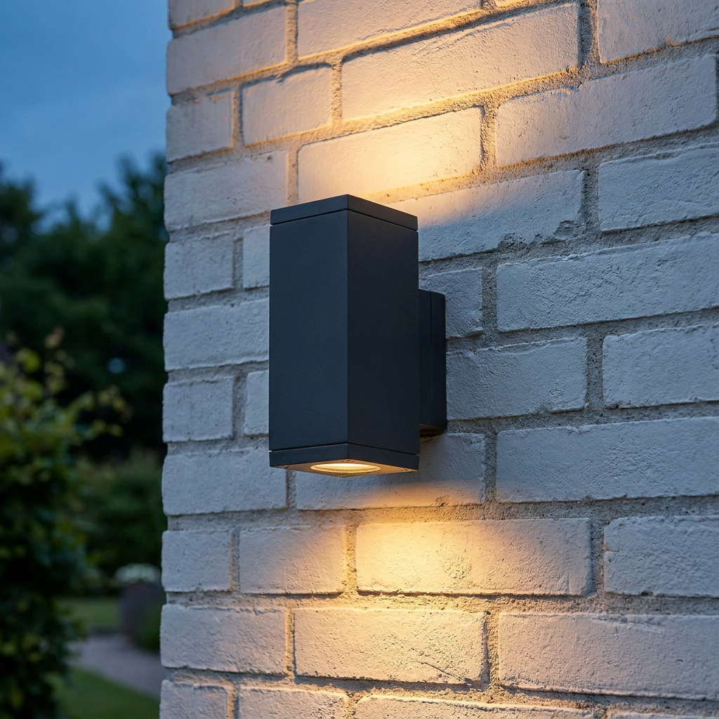 Norlys Sandvik 2 Light Graphite Up & Down Outside Wall Light-warehouse-clearance-140826