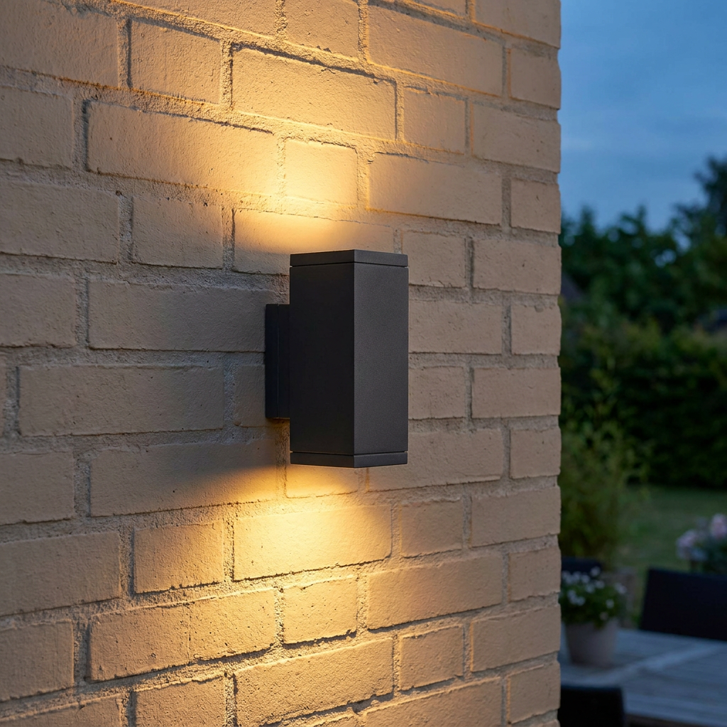 Norlys Sandvik 2 Light Graphite Up & Down Outside Wall Light-warehouse-clearance-140826