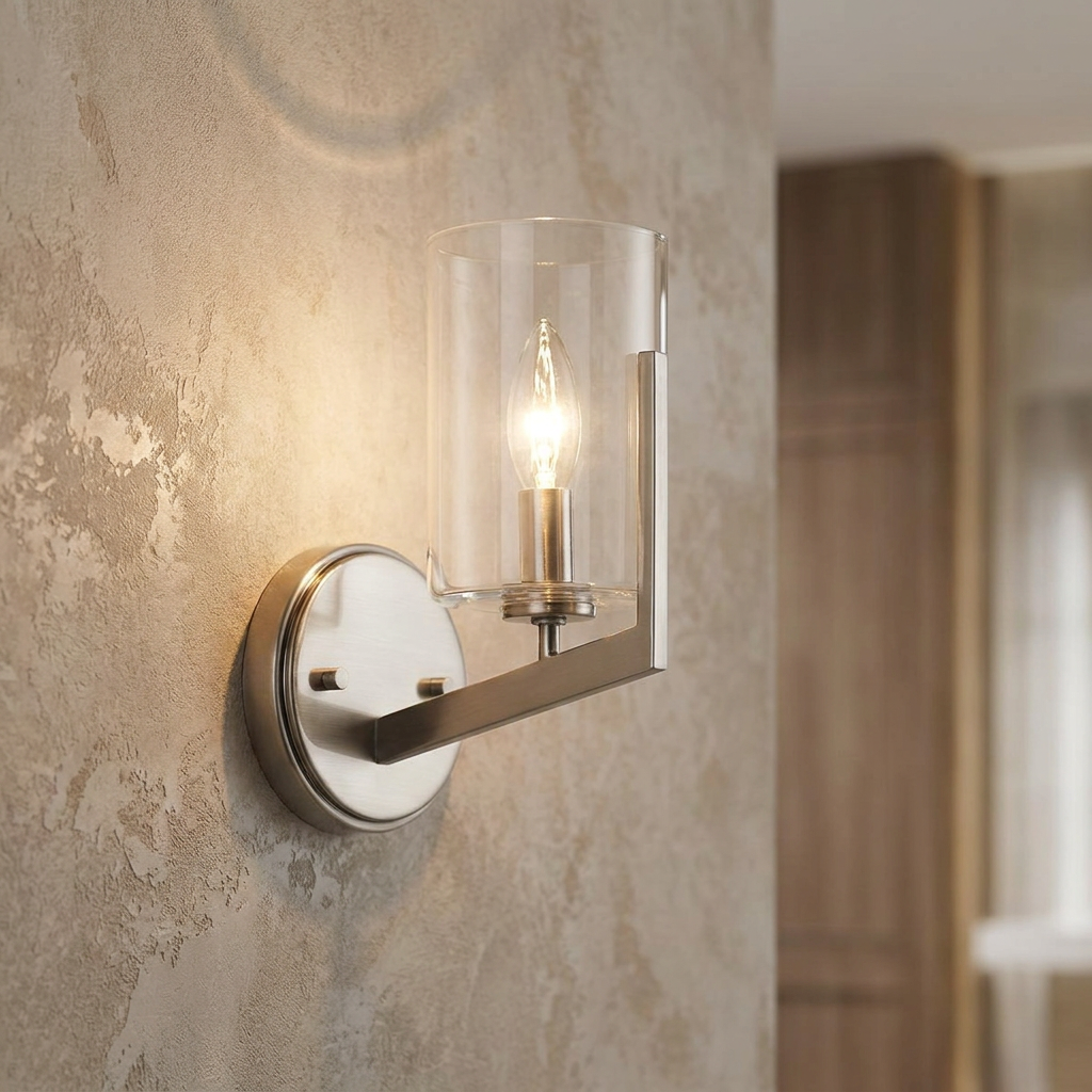 Nye 1 Light Pewter Wall Light-warehouse-clearance-140826