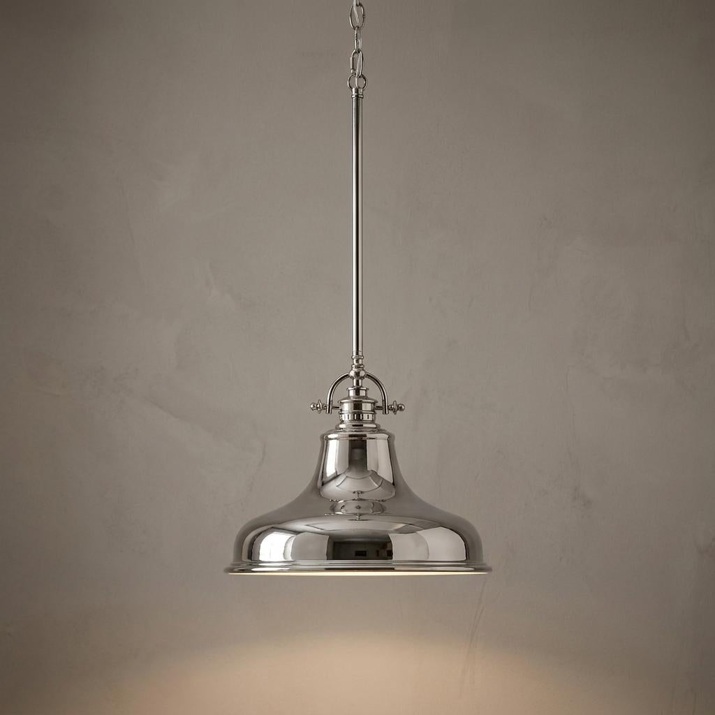 Quoizel Emery Medium Imperial Silver Pendant Ceiling Light-warehouse-clearance-140826