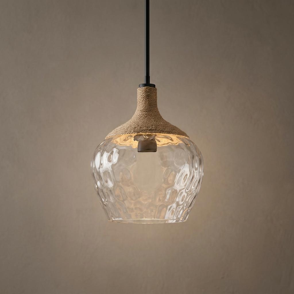 Quoizel Royer Back and Rope Ceiling Pendant Light-warehouse-clearance-140826