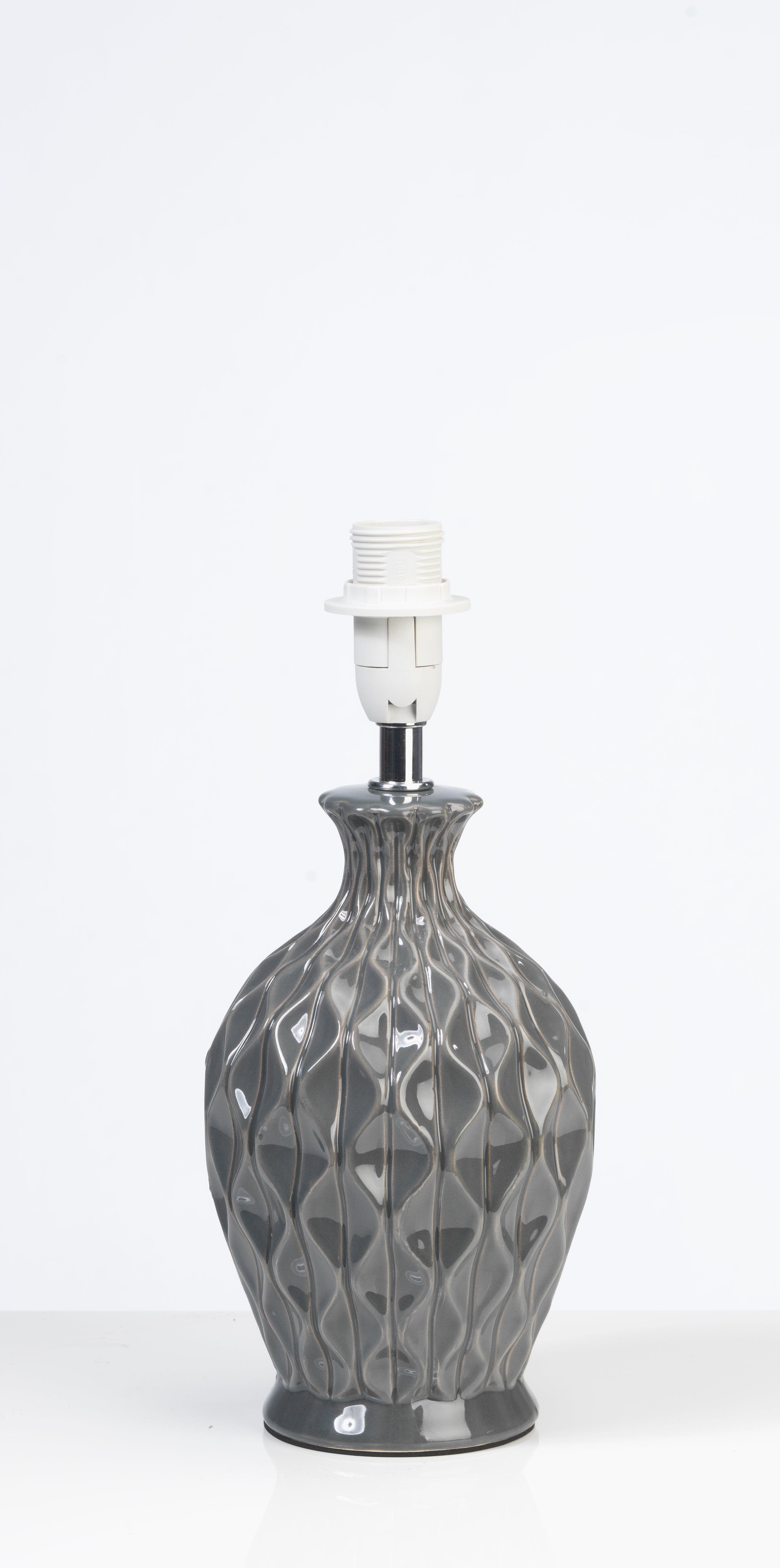 Yarra Grey Ceramic Table Lamp-OPEN-BOX-01-04-26