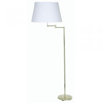 Armada Polished Brass Floor Lamp (fitting only) by Oaks Lighting 1