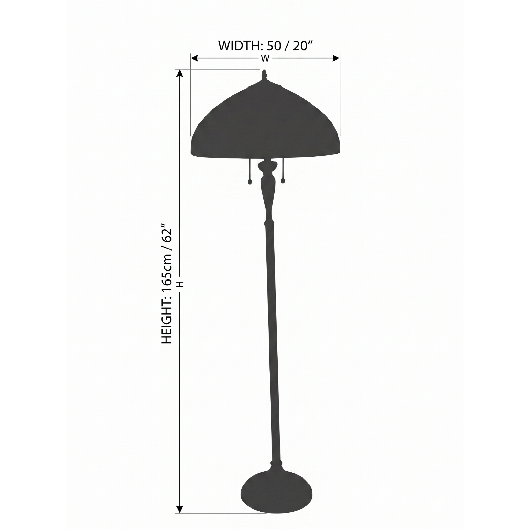 Falling Water Tiffany Floor Lamp - Tiffany Lighting Direct