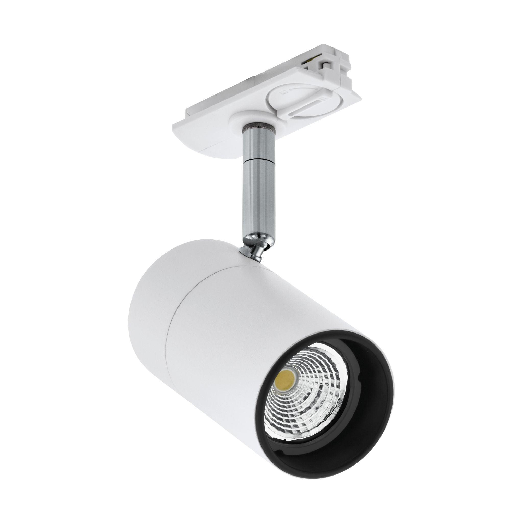 eglo tb spotlight white track light system spotlight