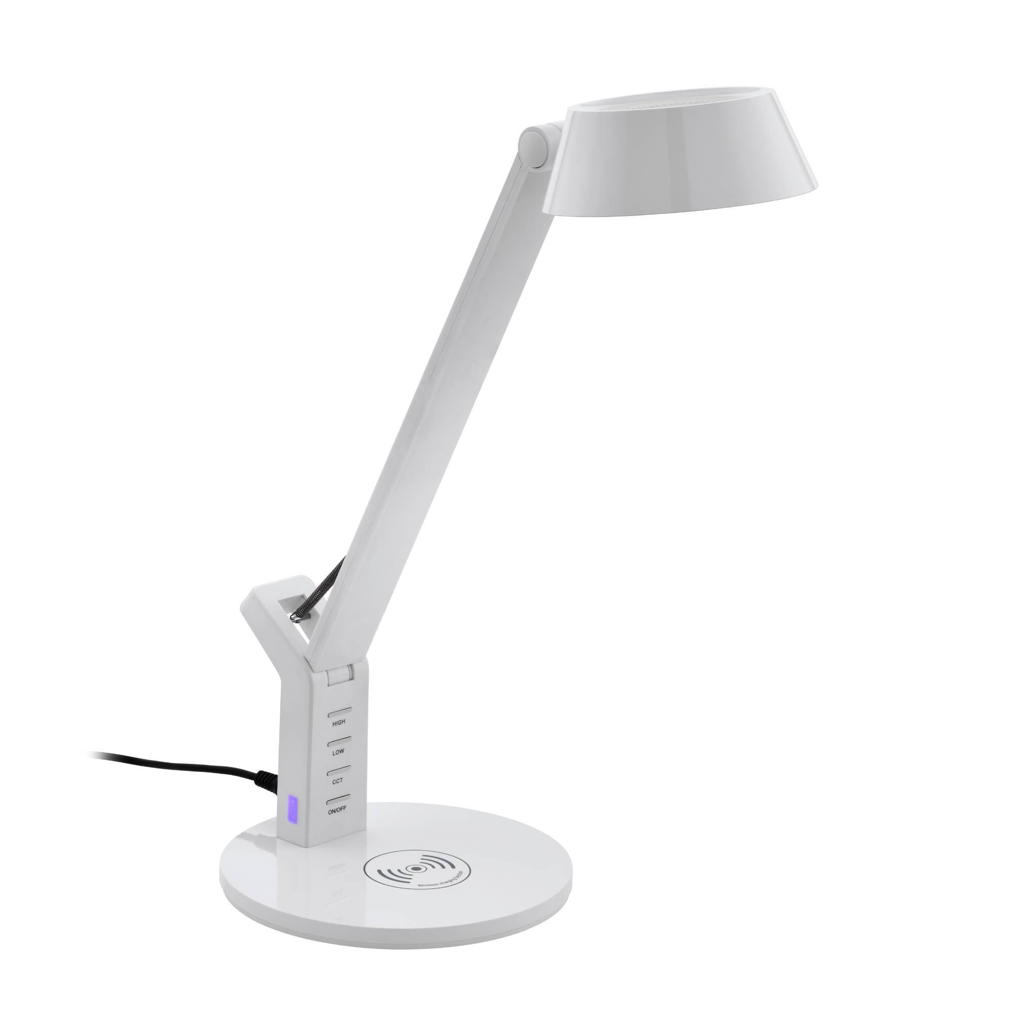 eglo banderalo white led touch table lamp living room image