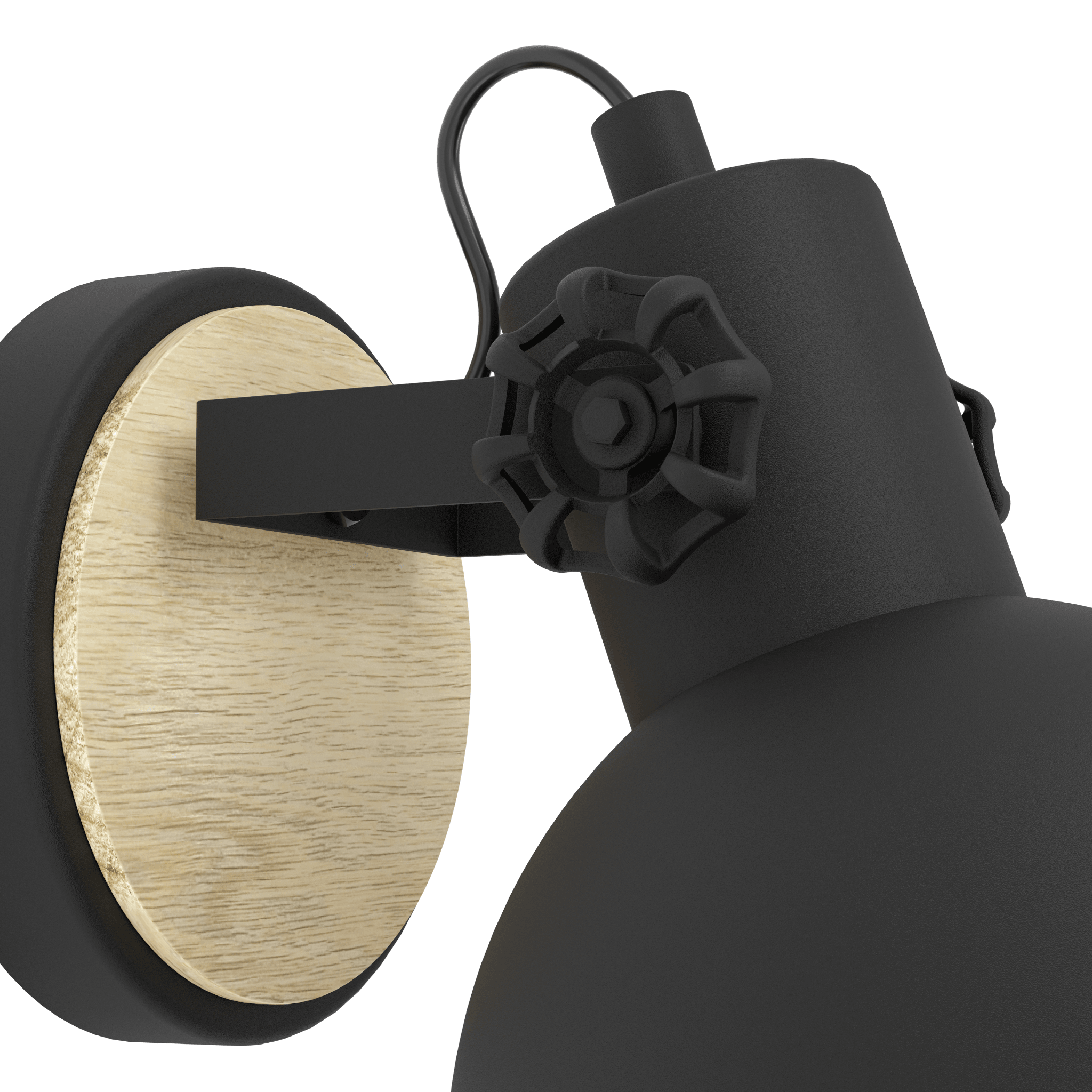 eglo lubenham black light wood wall light Kitchen Lighting Close Up