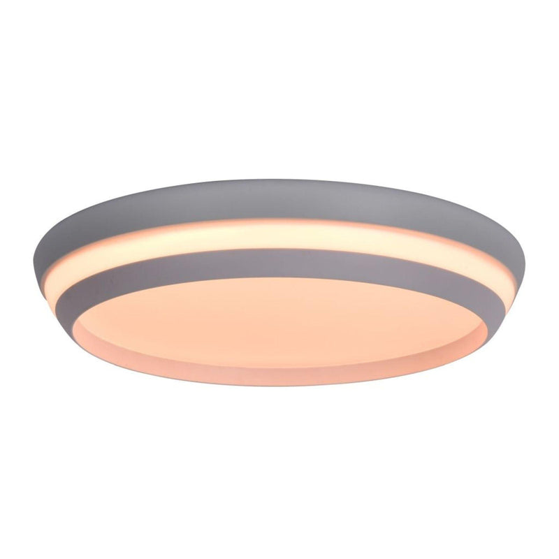 Lutec Cepa LED Indoor Flush Ceiling Light - White 8402902446