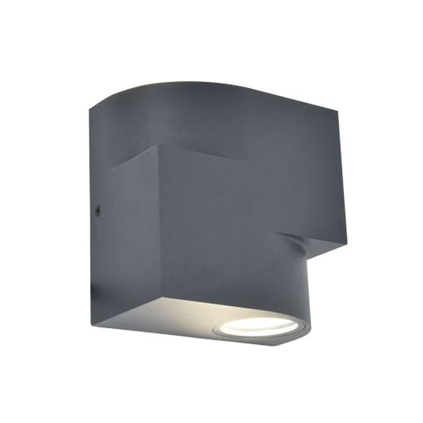 Lutec Marbo Outdoor Wall Light In Dark Grey 5288001118