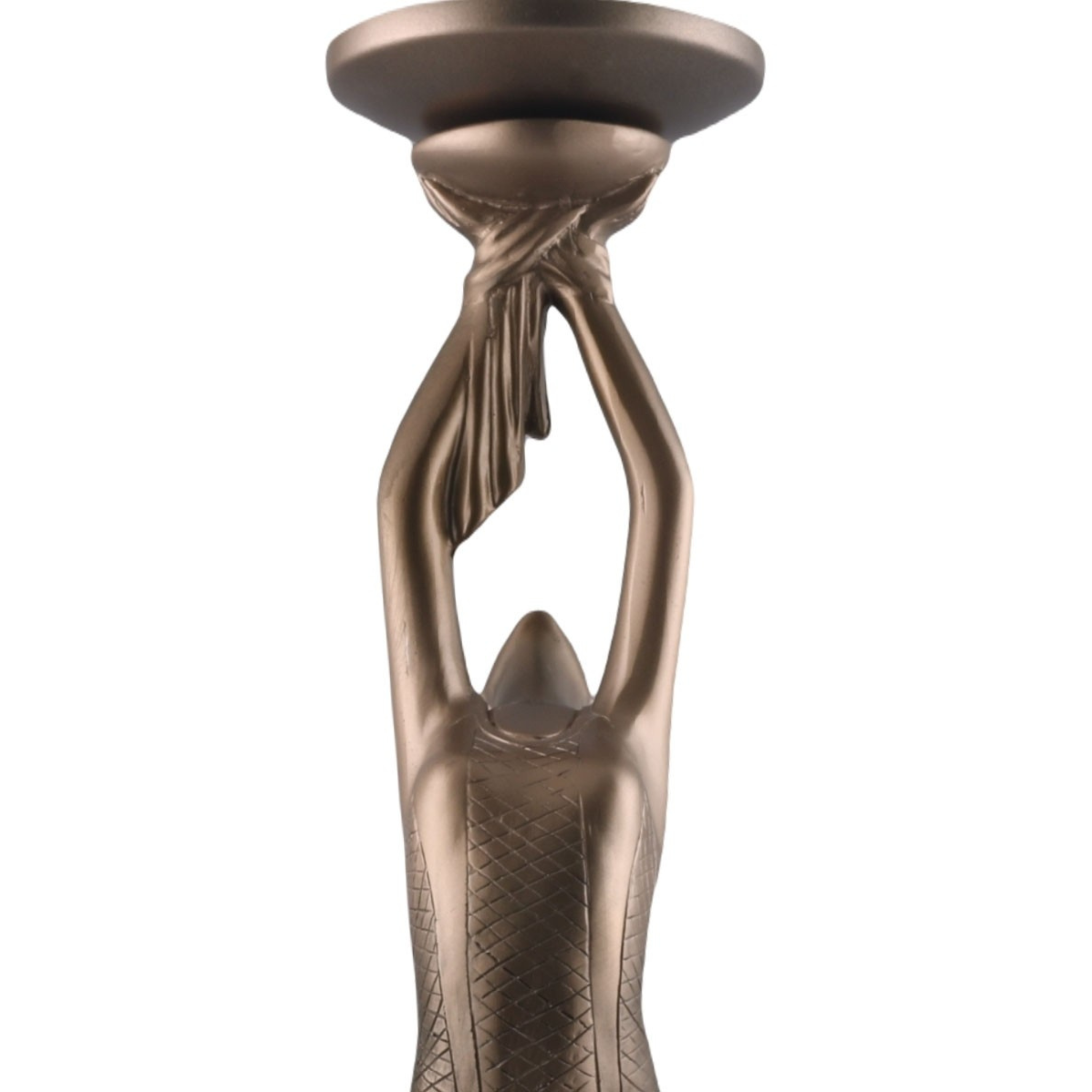 Mia Brass Art Deco Figurine Lamp