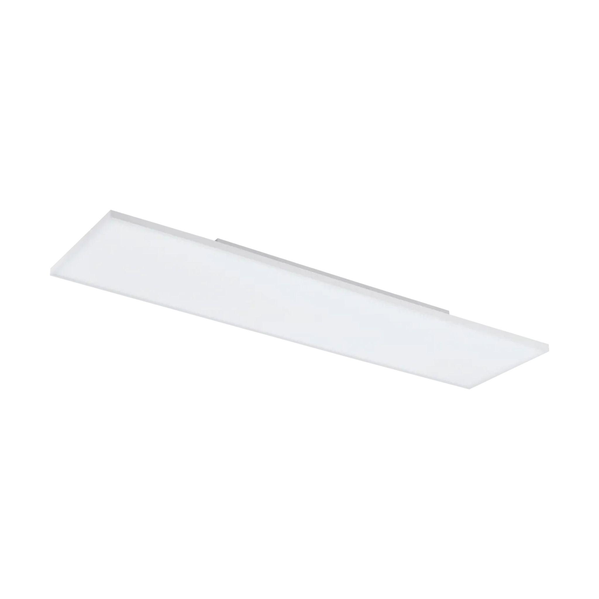eglo turcona b led rectangular white ceiling flush living room image