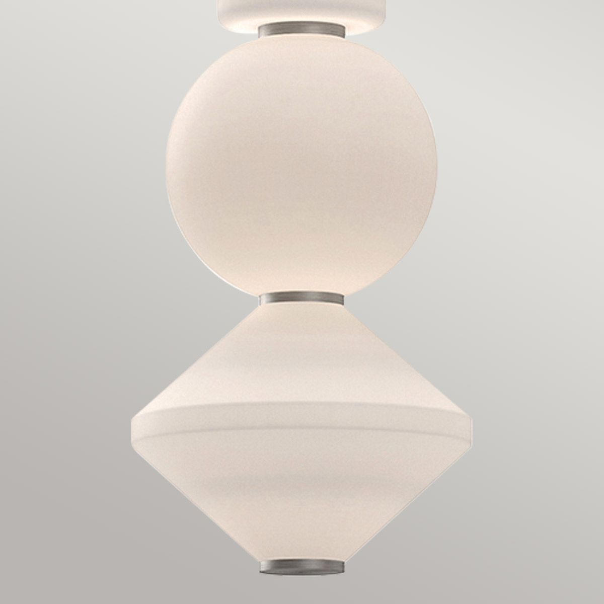 Alora Mood Bijou LED Brushed Nickel Pendant Light