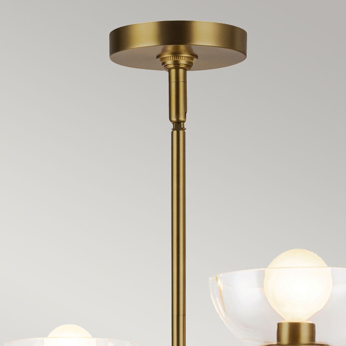Alora Mood Sylvia 4 Light Gold Chandelier
