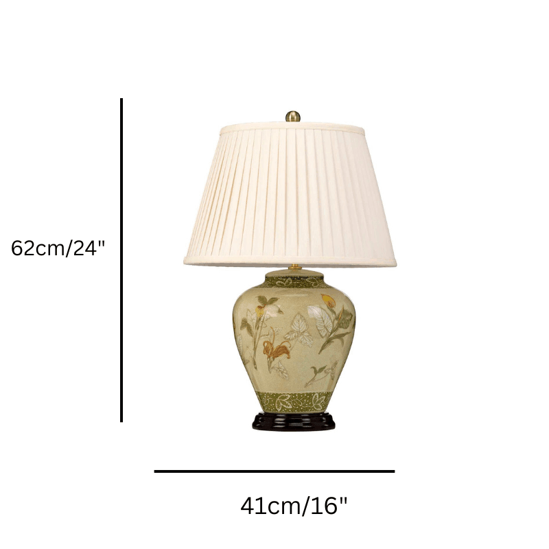 Elstead Arum Lily Ceramic Table Lamp-warehouse-clearance-270826