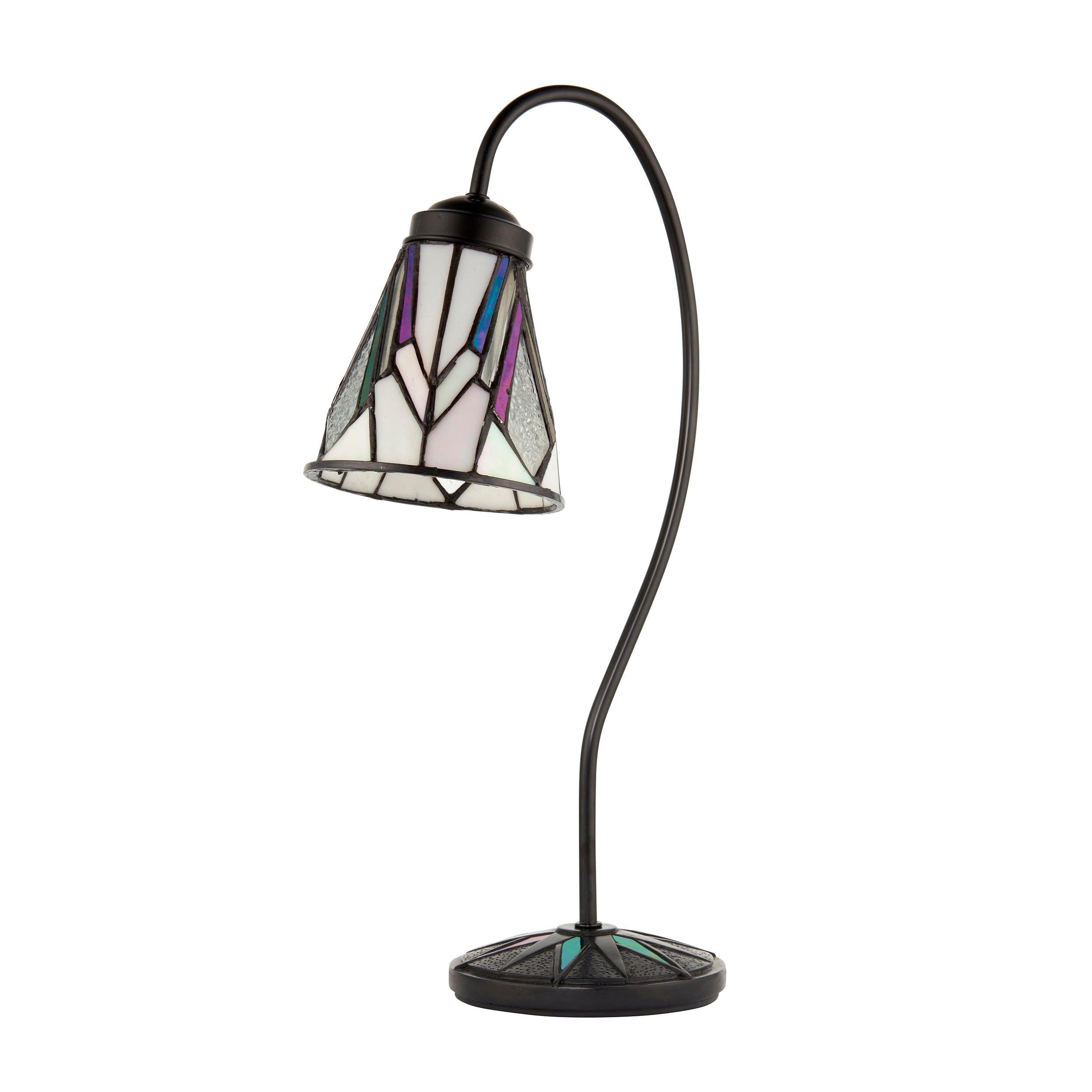 Interiors 1900 Astoria Tiffany Swan Neck Lamp