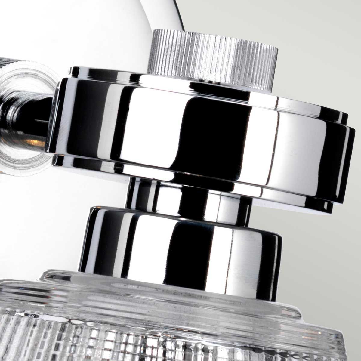 Gunnislake Polished Chrome Bathroom Wall Light-warehouse-clearance-140826
