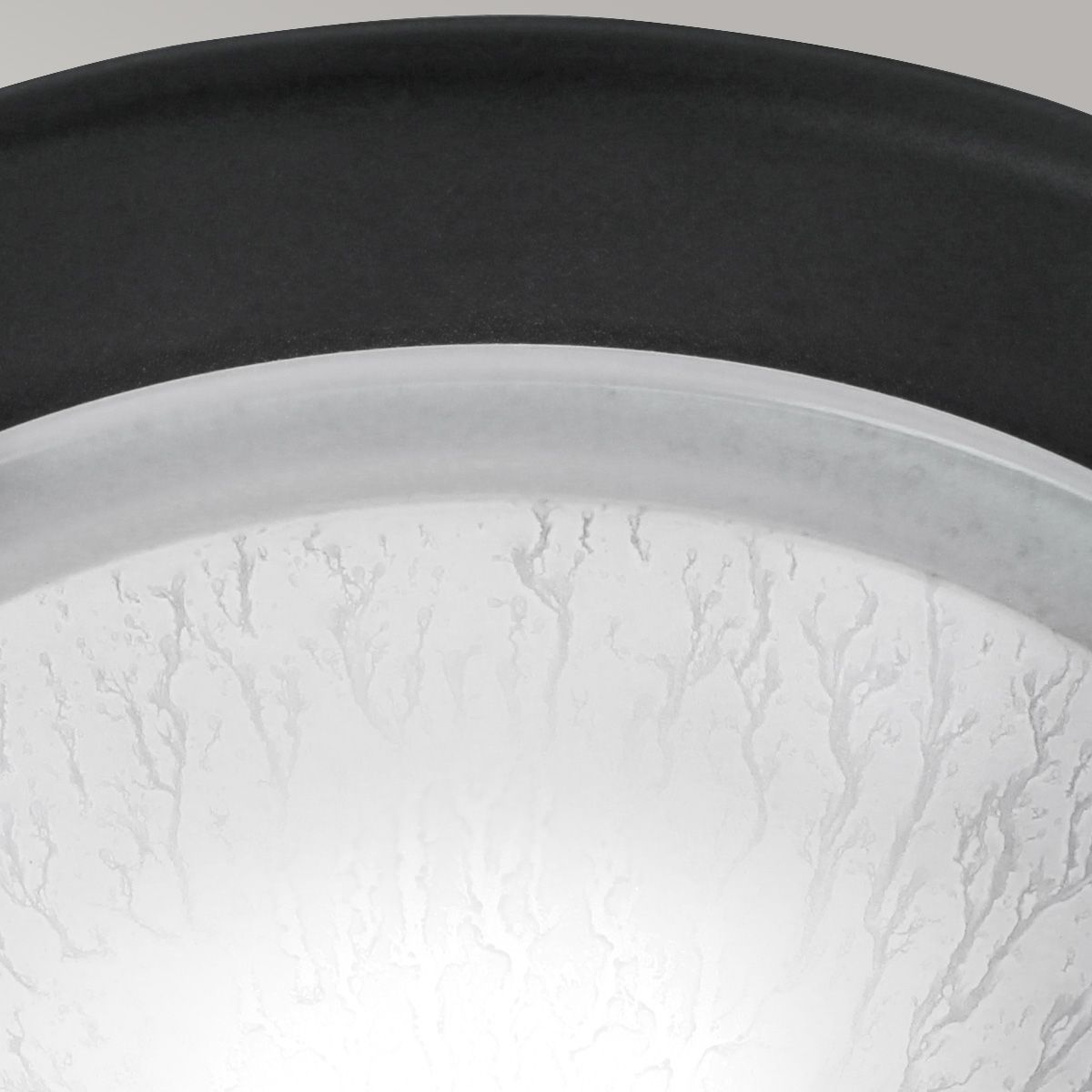 Berwick Black Flush Ceiling Light