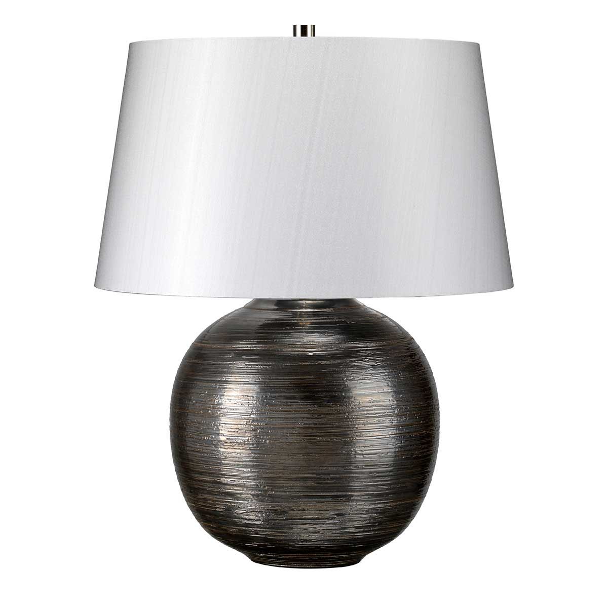 Elstead Lighting Caesar Silver Table Lamp
