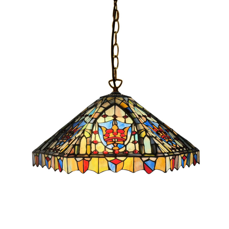 Cheltenham Tiffany Pendant Ceiling Light - Tiffany Lighting Direct