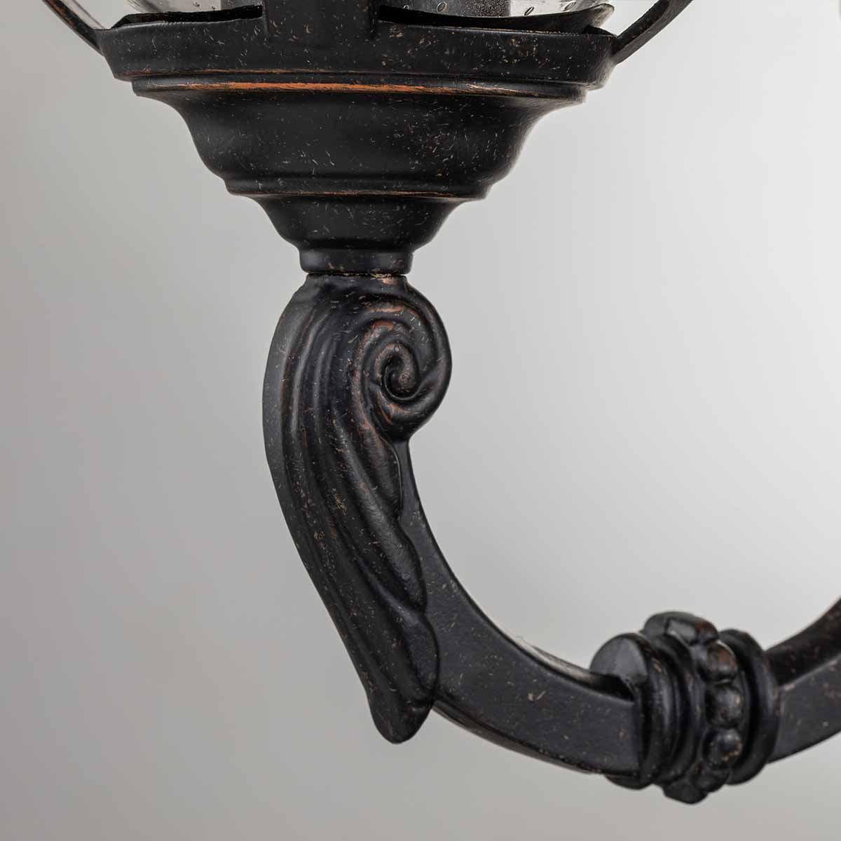 Cleveland 1 Uplight Small Bronze Outdoor Wall Light-warehouse-25-09-26