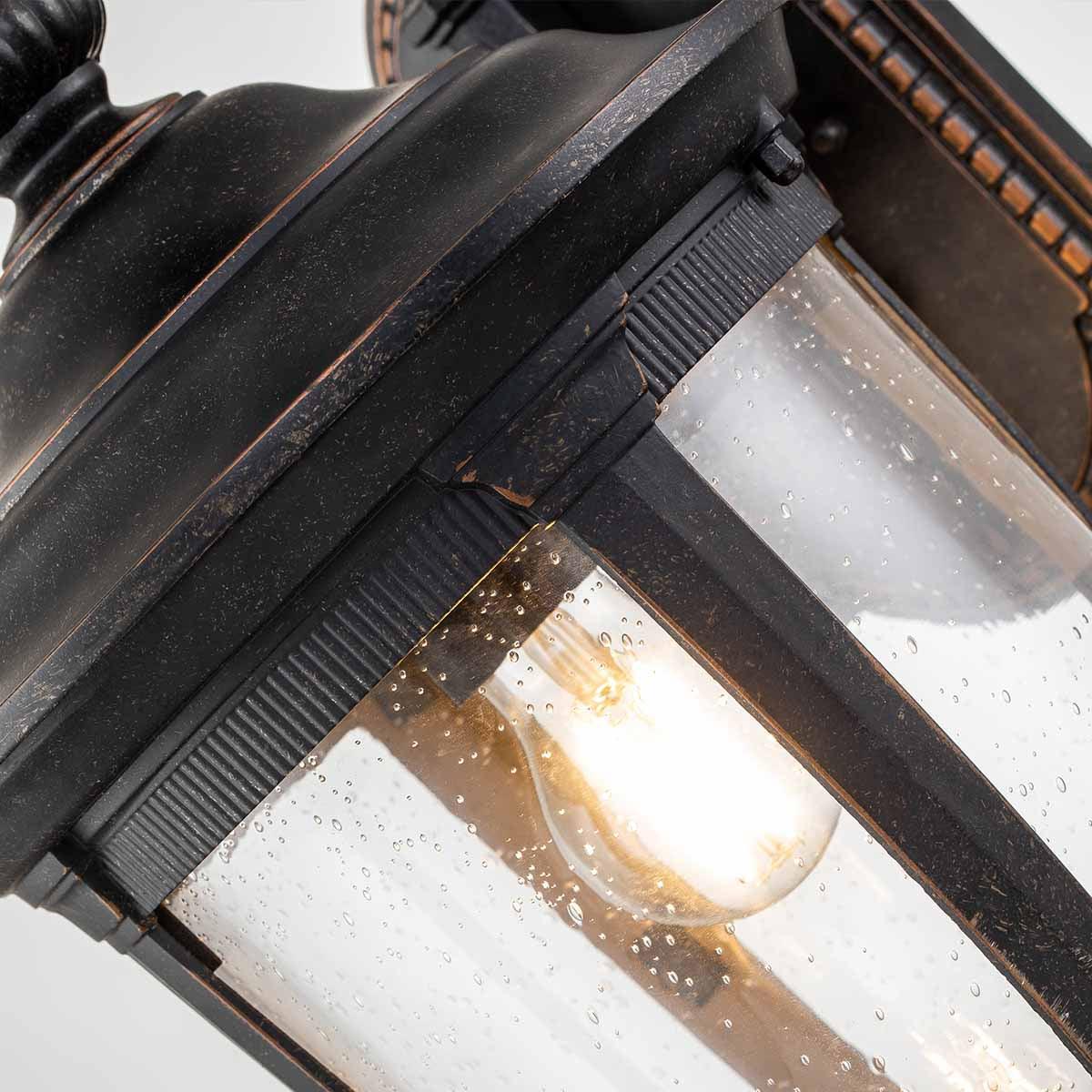 Cleveland 1 Downlight Medium Bronze Outdoor Wall Light