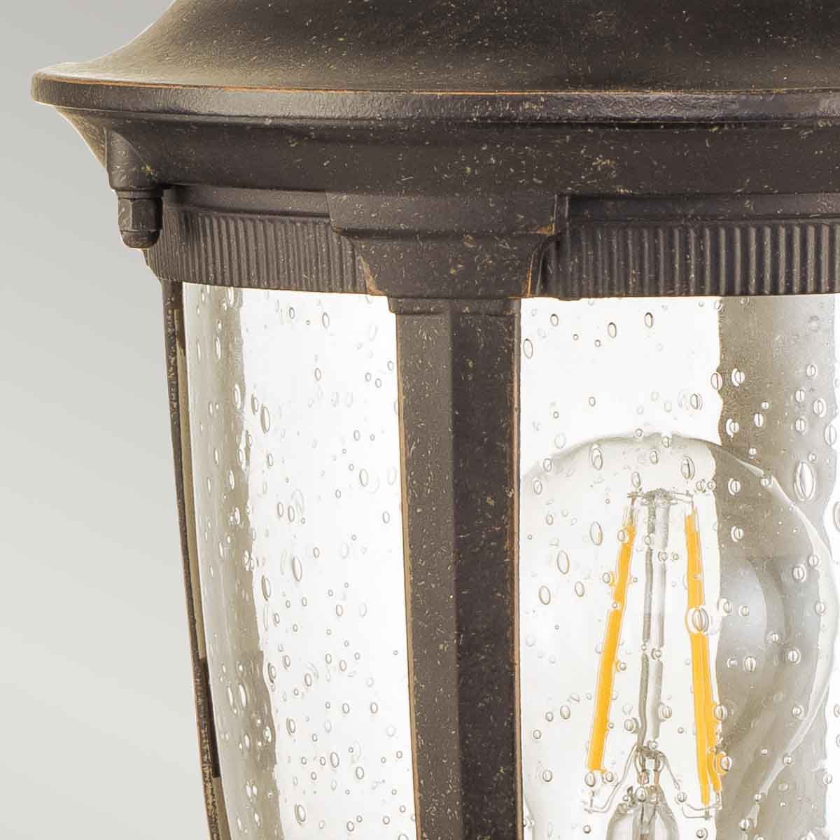 Elstead Cleveland 1 Light Small Outdoor Pedestal Lantern
